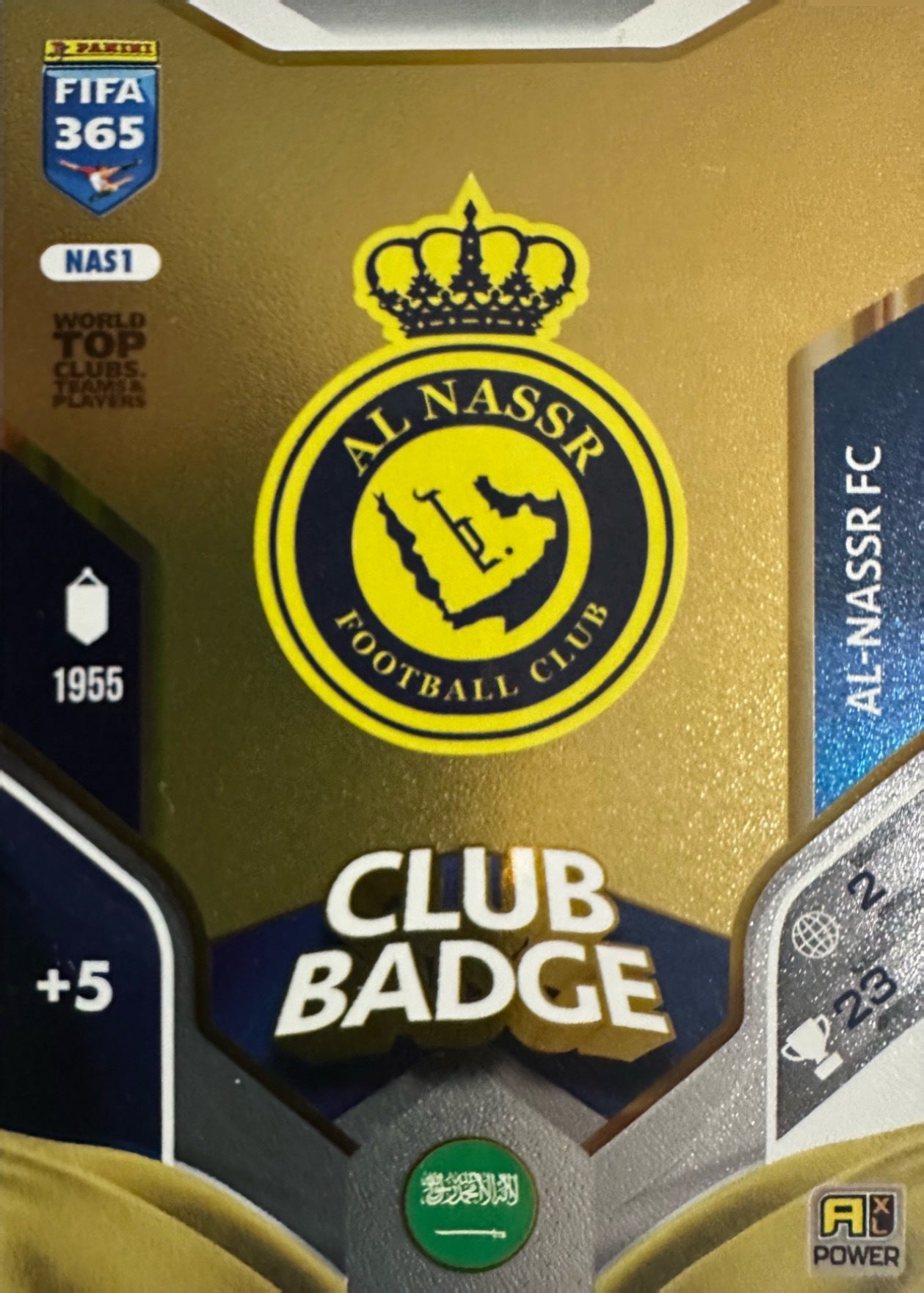 Panini Adrenalyn XL FIFA 365 2026 - Card Base Titan a scelta BOT-NAS