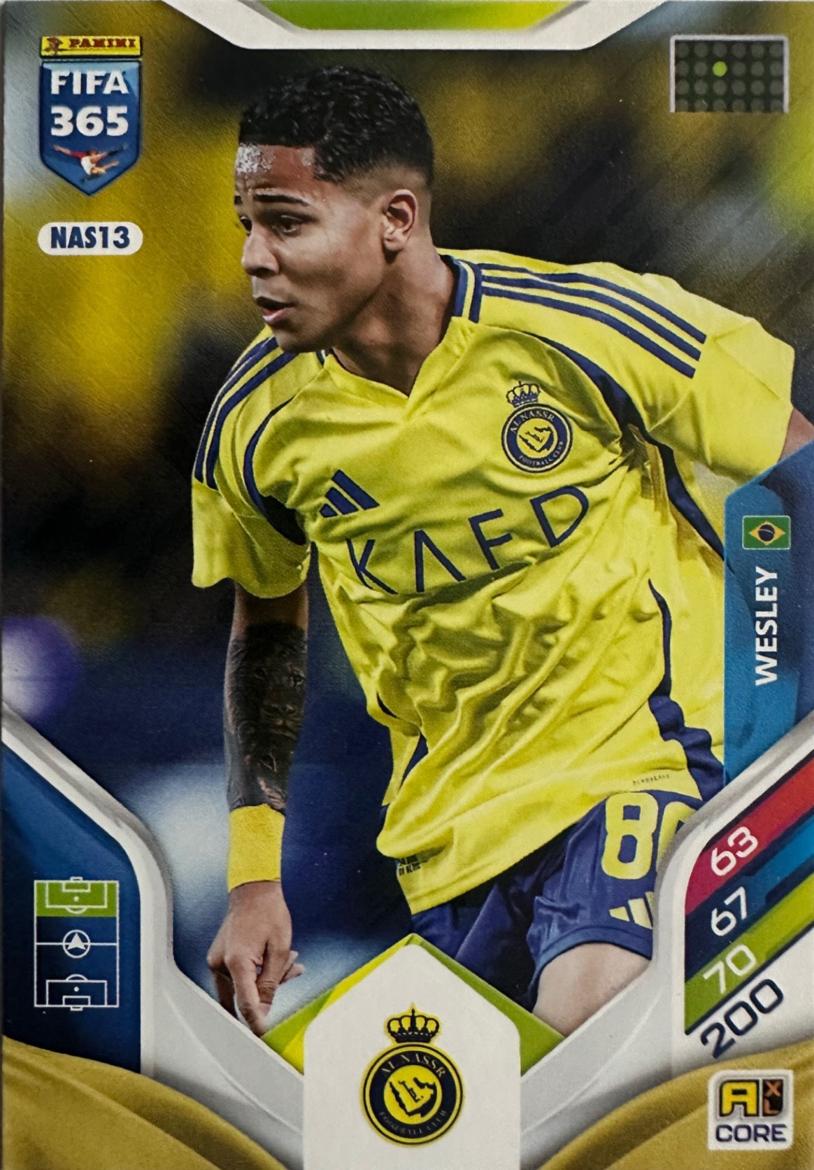 Panini Adrenalyn XL FIFA 365 2026 - Card Base Titan a scelta BOT-NAS