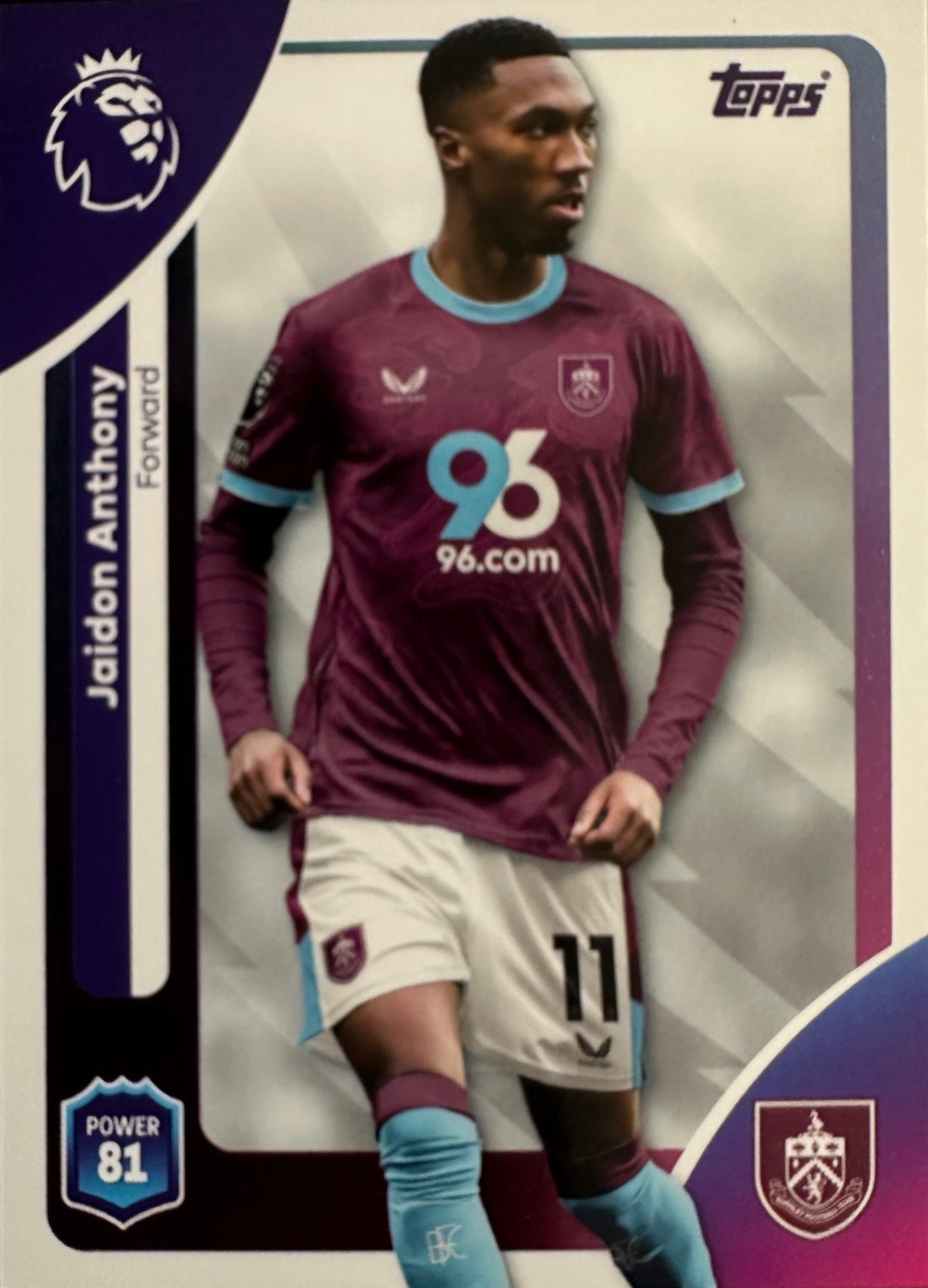 Topps Premier League 2025/26 2026 Scegli Card #301-400 Base Card Pro Partnership