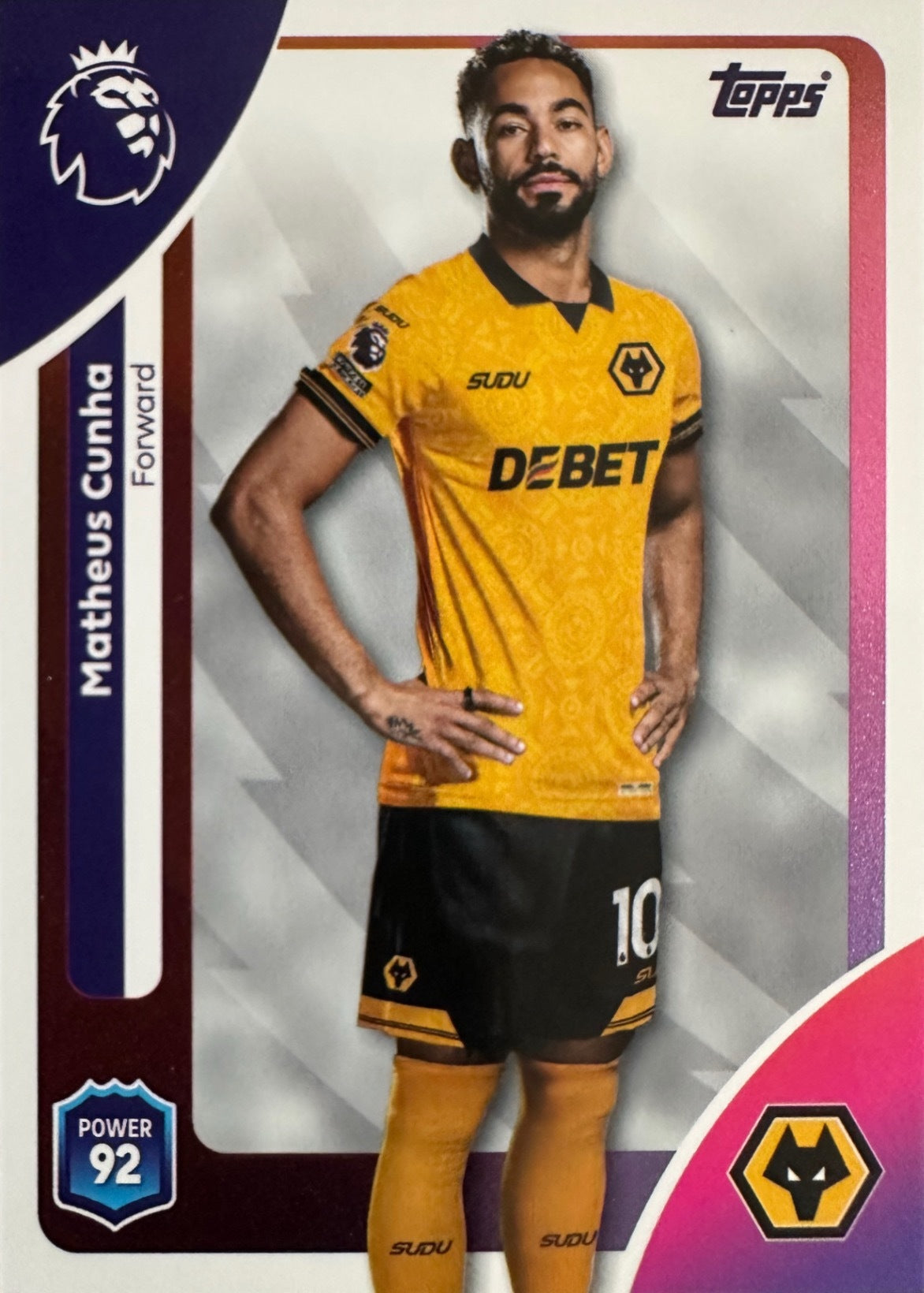 Topps Premier League 2025/26 2026 Scegli Card #301-400 Base Card Pro Partnership
