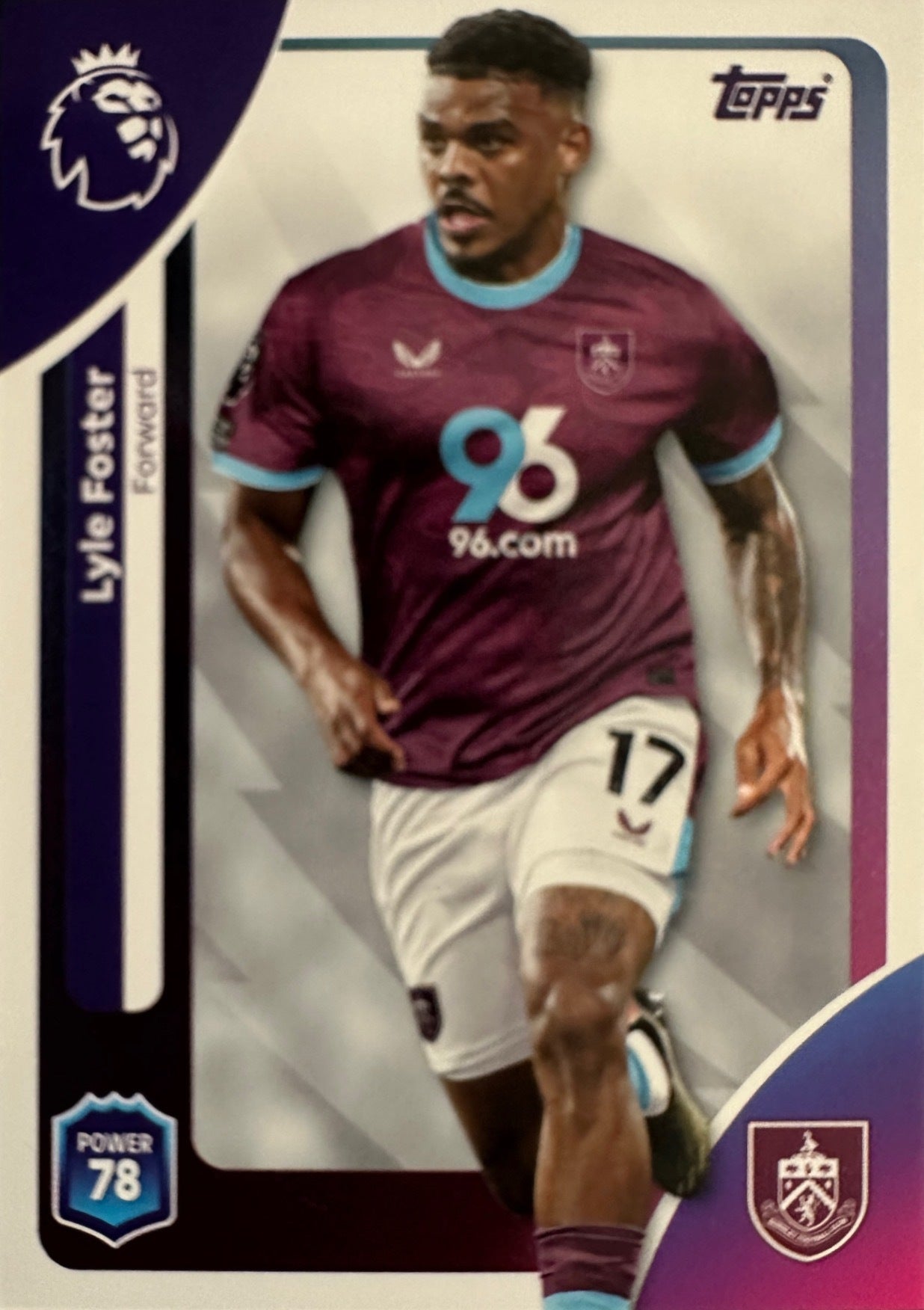 Topps Premier League 2025/26 2026 Scegli Card #301-400 Base Card Pro Partnership