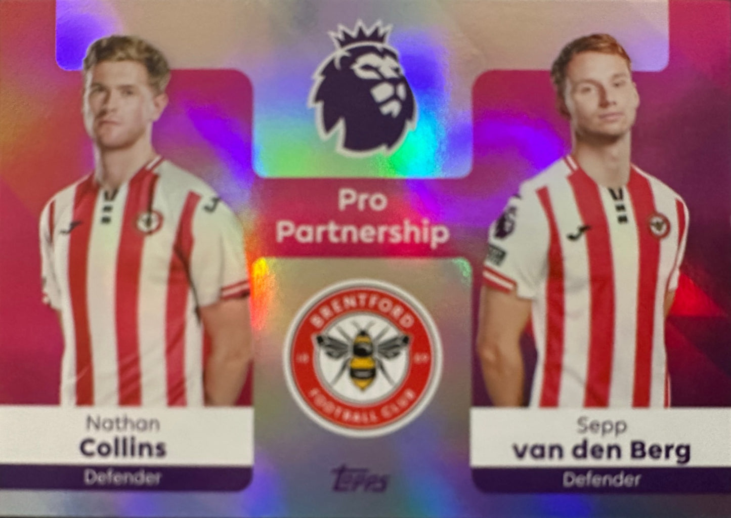 Topps Premier League 2025/26 2026 Scegli Card #301-400 Base Card Pro Partnership