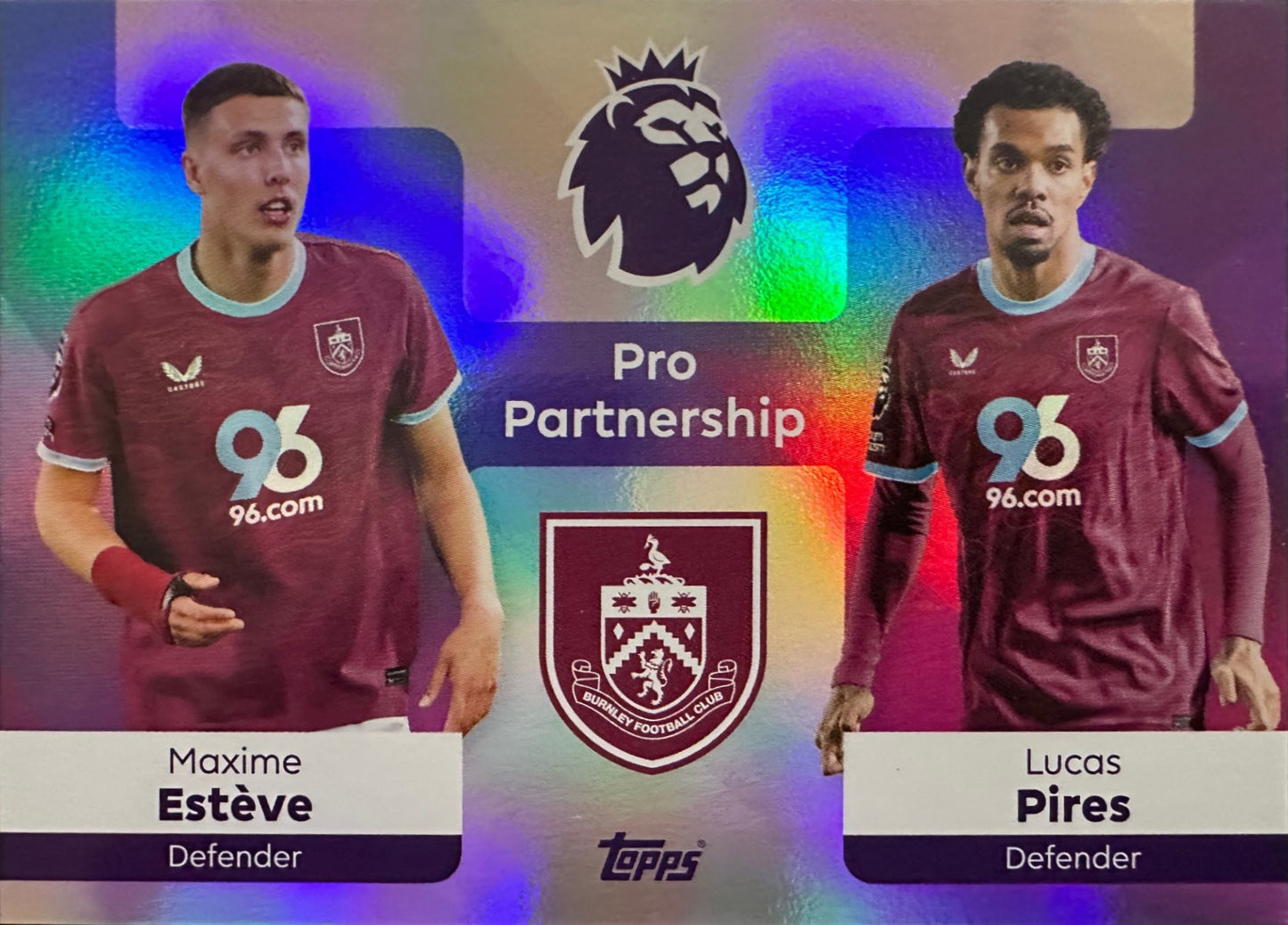 Topps Premier League 2025/26 2026 Scegli Card #301-400 Base Card Pro Partnership