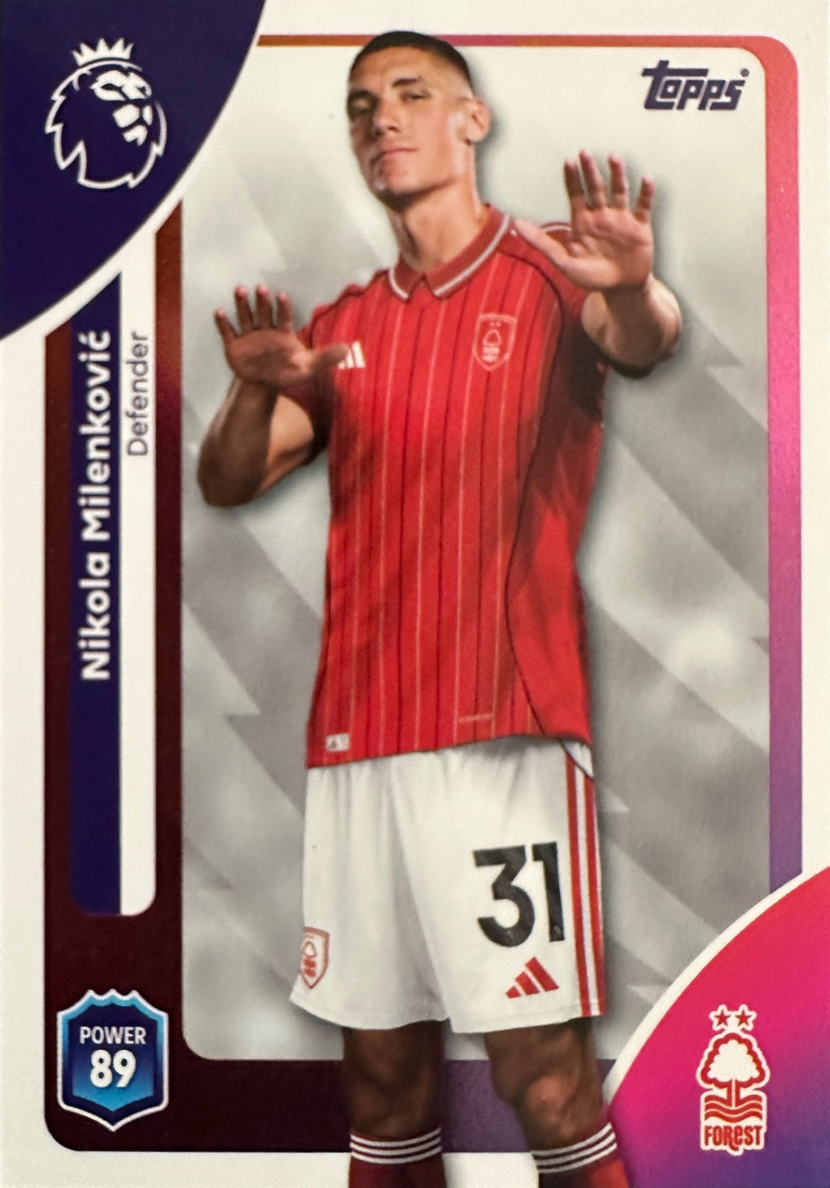 Topps Premier League 2025/26 2026 Scegli Card #201-300 Base Card Team Badge