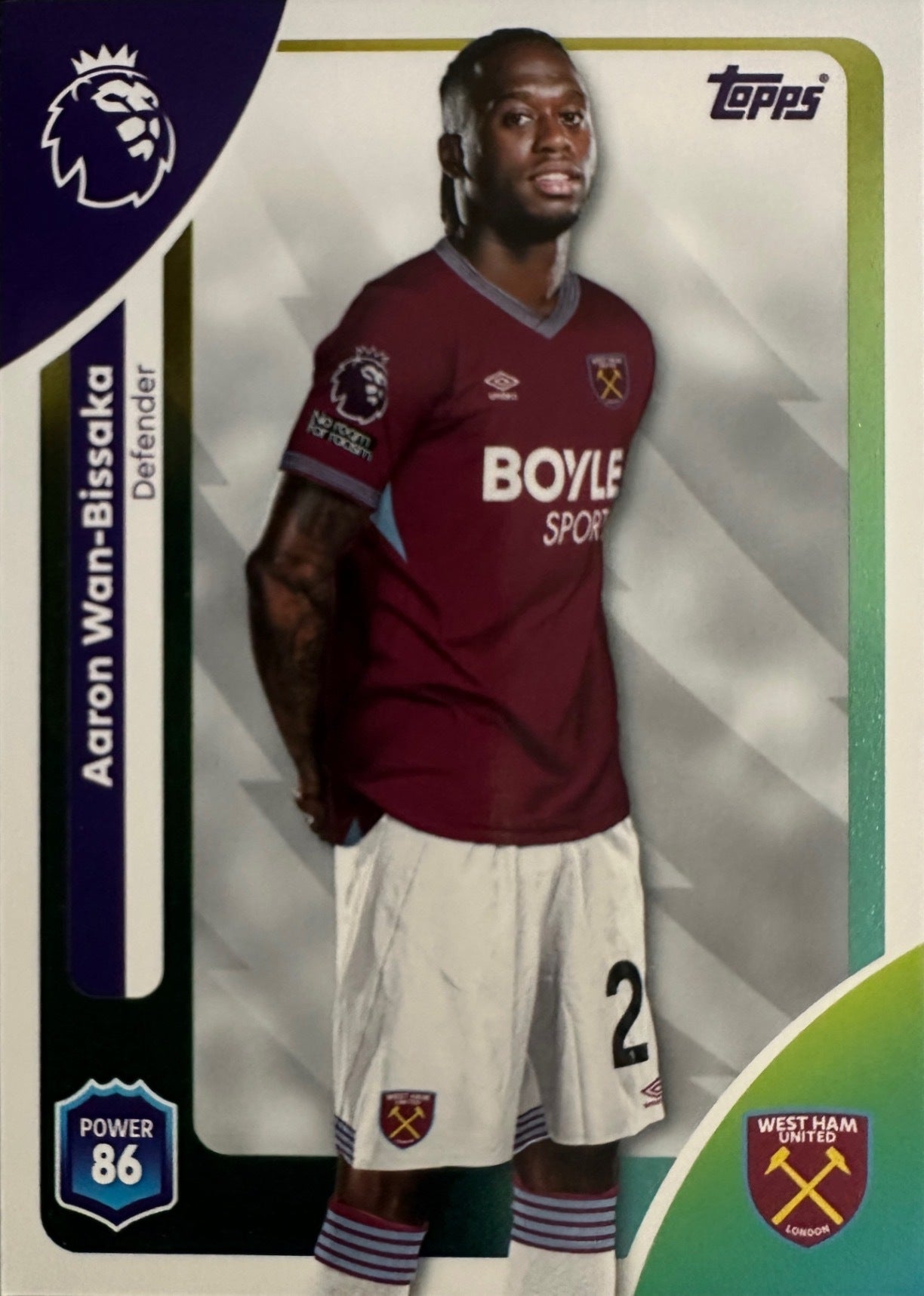 Topps Premier League 2025/26 2026 Scegli Card #201-300 Base Card Team Badge