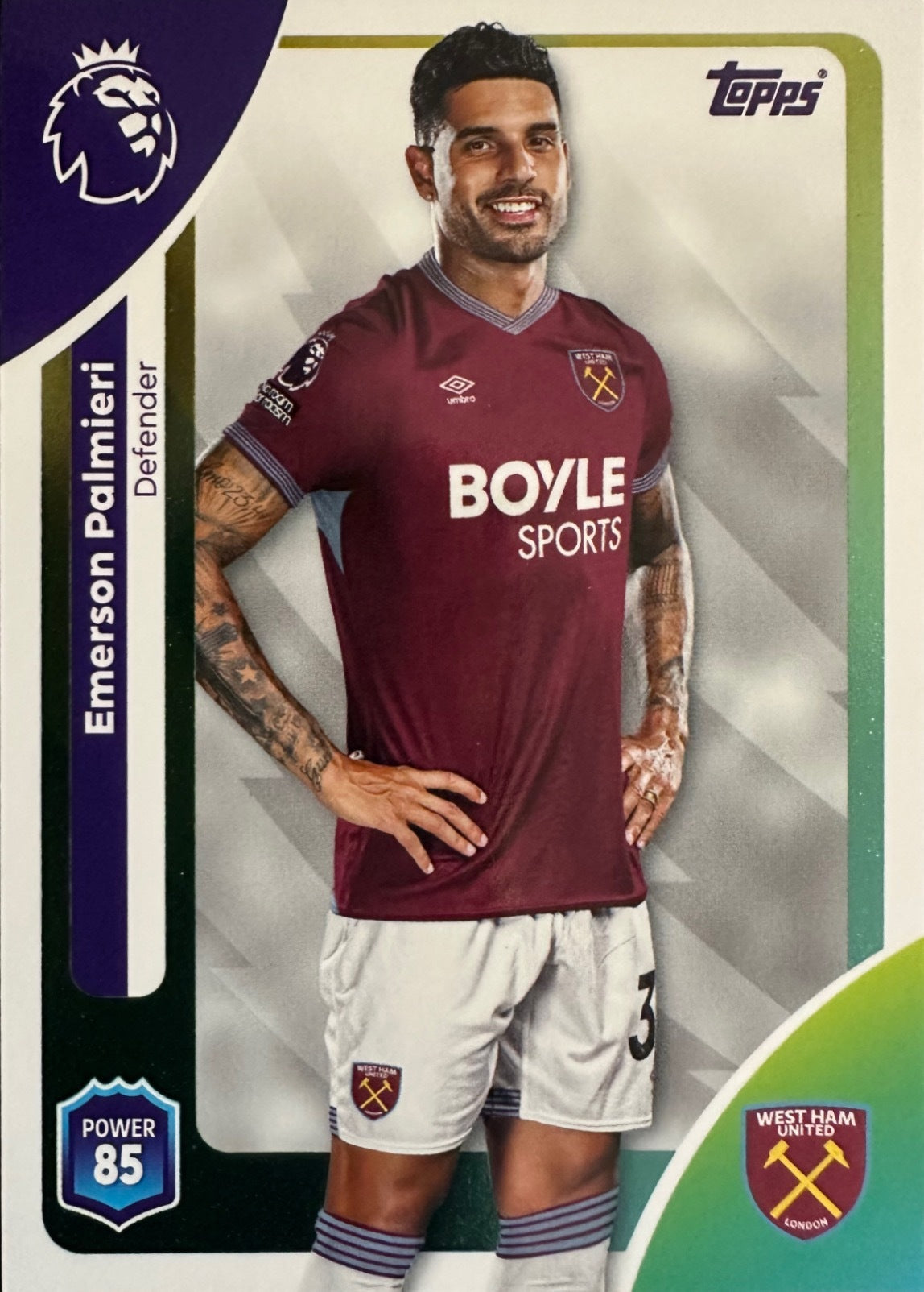 Topps Premier League 2025/26 2026 Scegli Card #201-300 Base Card Team Badge