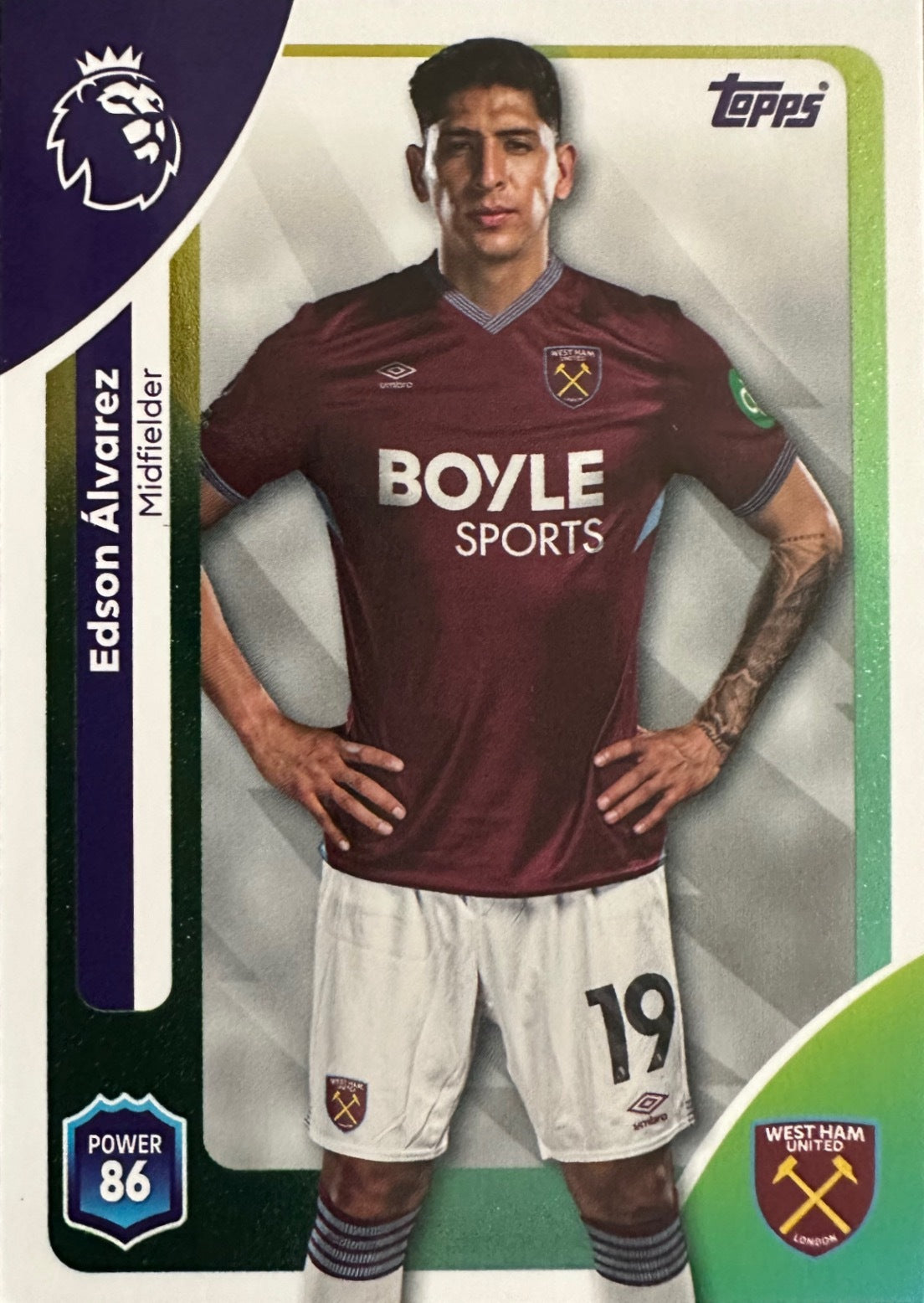 Topps Premier League 2025/26 2026 Scegli Card #201-300 Base Card Team Badge