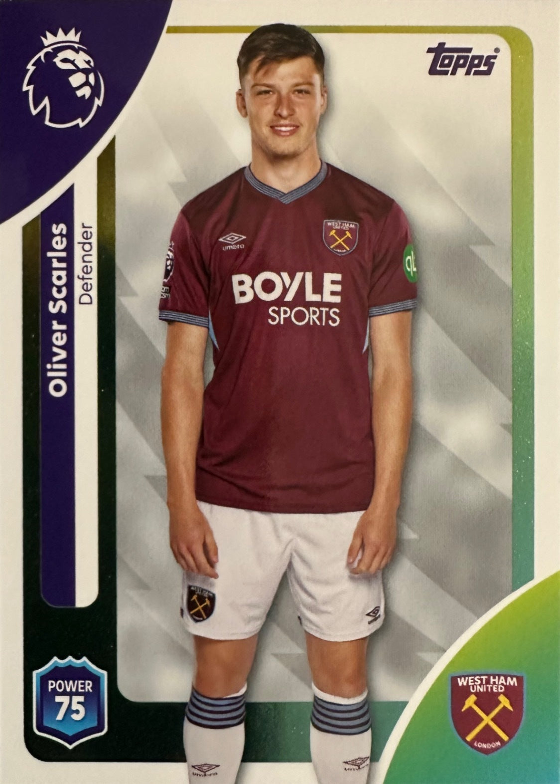 Topps Premier League 2025/26 2026 Scegli Card #201-300 Base Card Team Badge