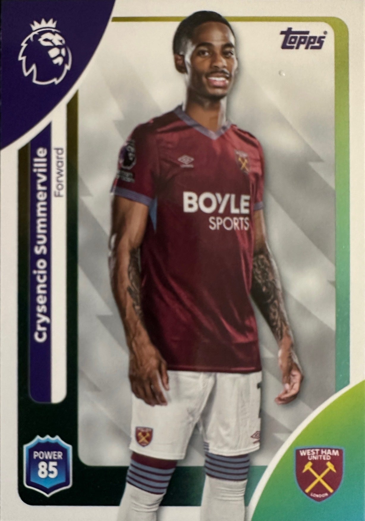 Topps Premier League 2025/26 2026 Scegli Card #201-300 Base Card Team Badge