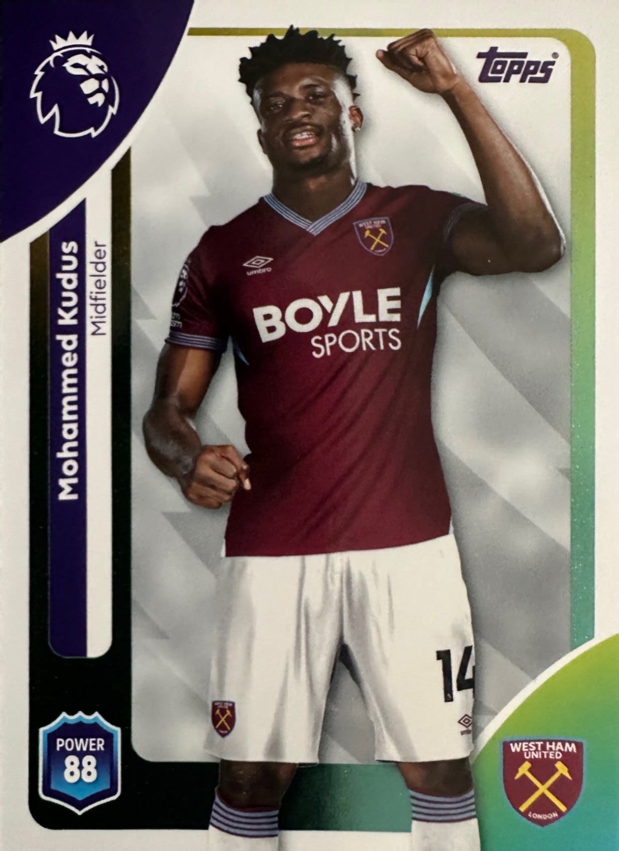 Topps Premier League 2025/26 2026 Scegli Card #201-300 Base Card Team Badge