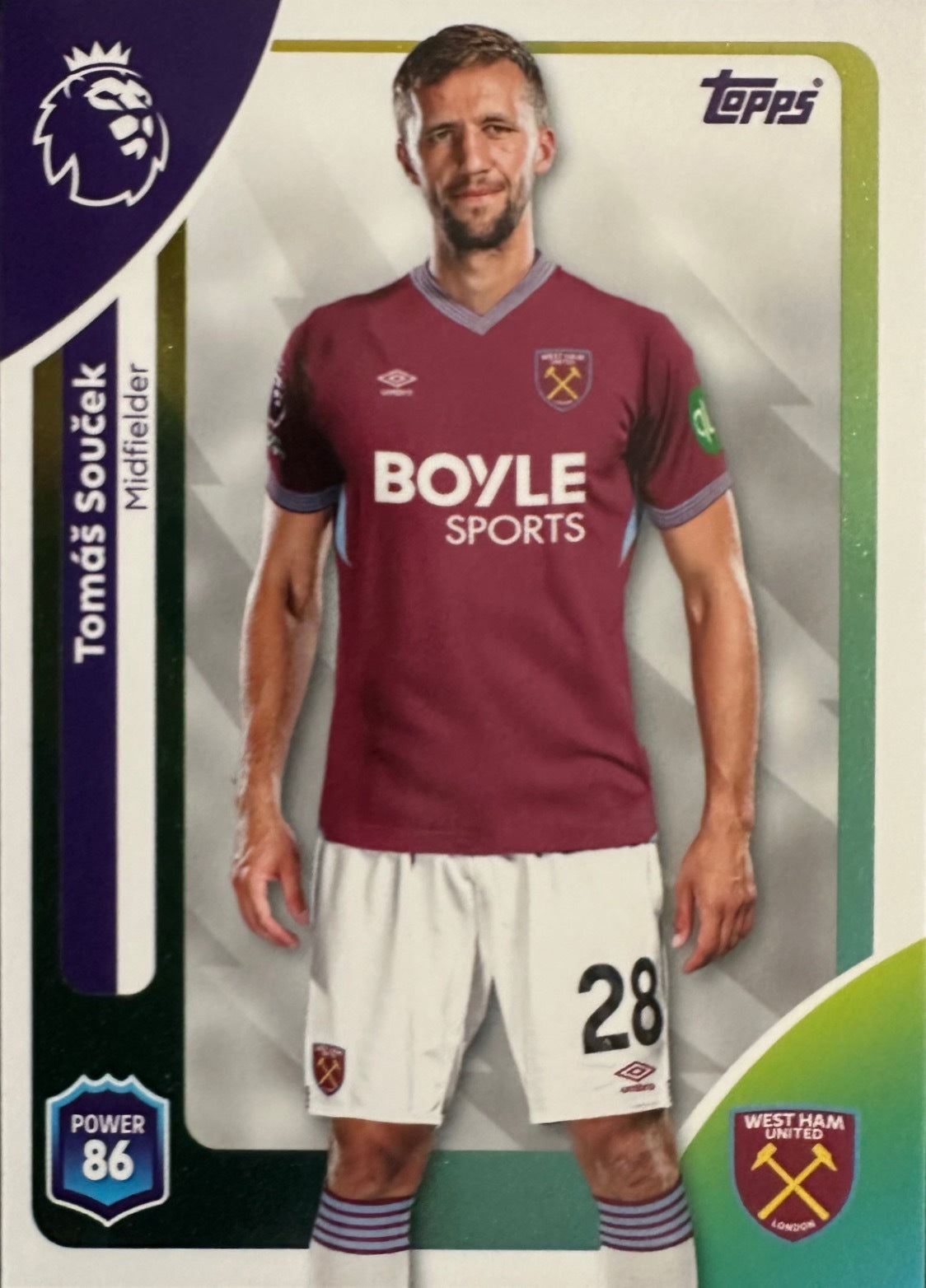 Topps Premier League 2025/26 2026 Scegli Card #201-300 Base Card Team Badge
