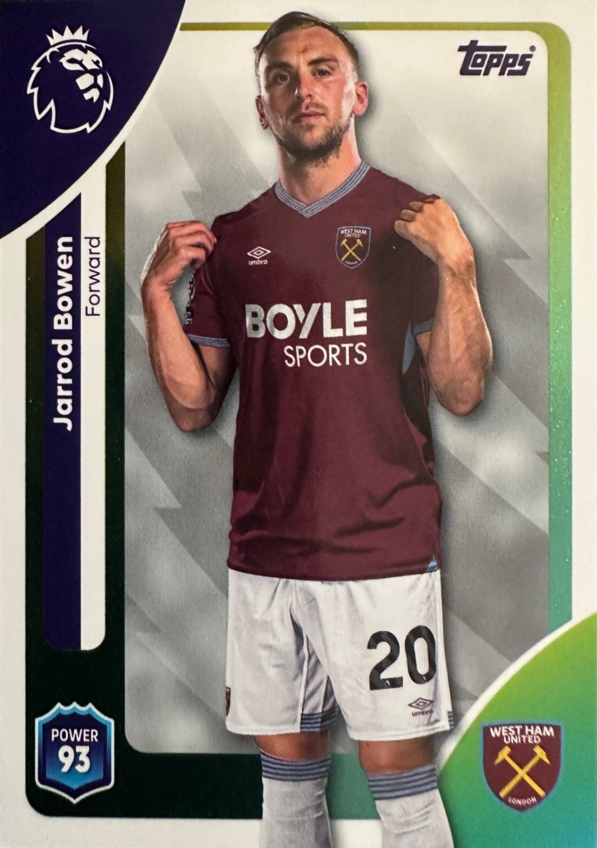 Topps Premier League 2025/26 2026 Scegli Card #201-300 Base Card Team Badge