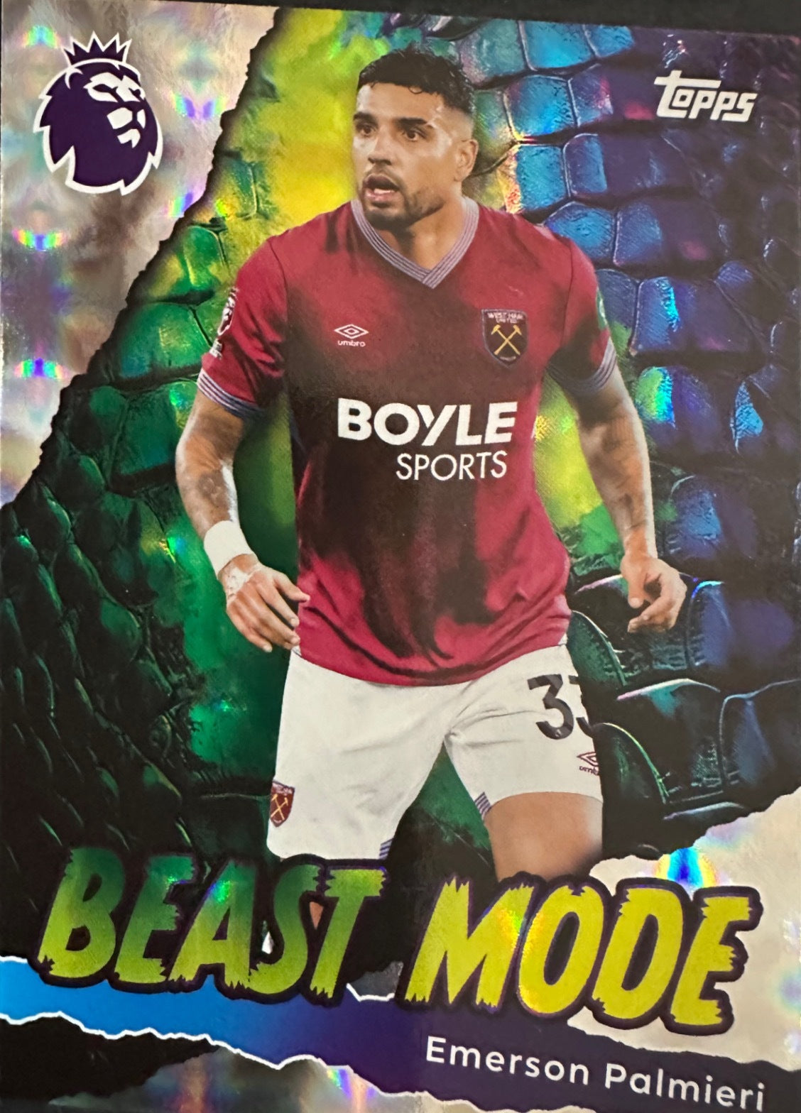 Topps Premier League 2025/26 2026 Scegli Card #401-450 Retro Threads Pro Precision Beast Mode Headlines