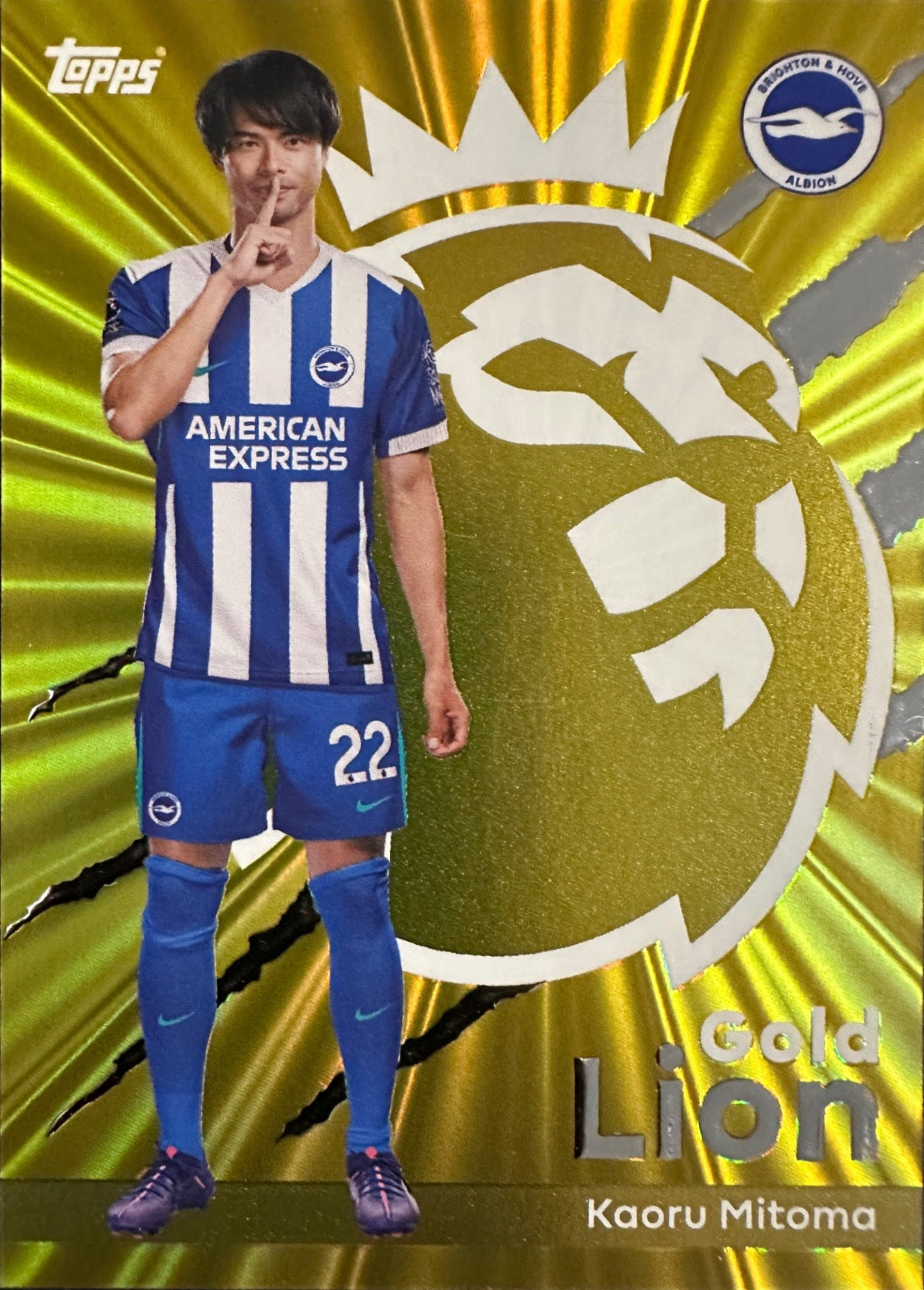 Topps Premier League 2025/26 2026 Scegli Card CK GL LE PP Chrome Gold Limited Pull