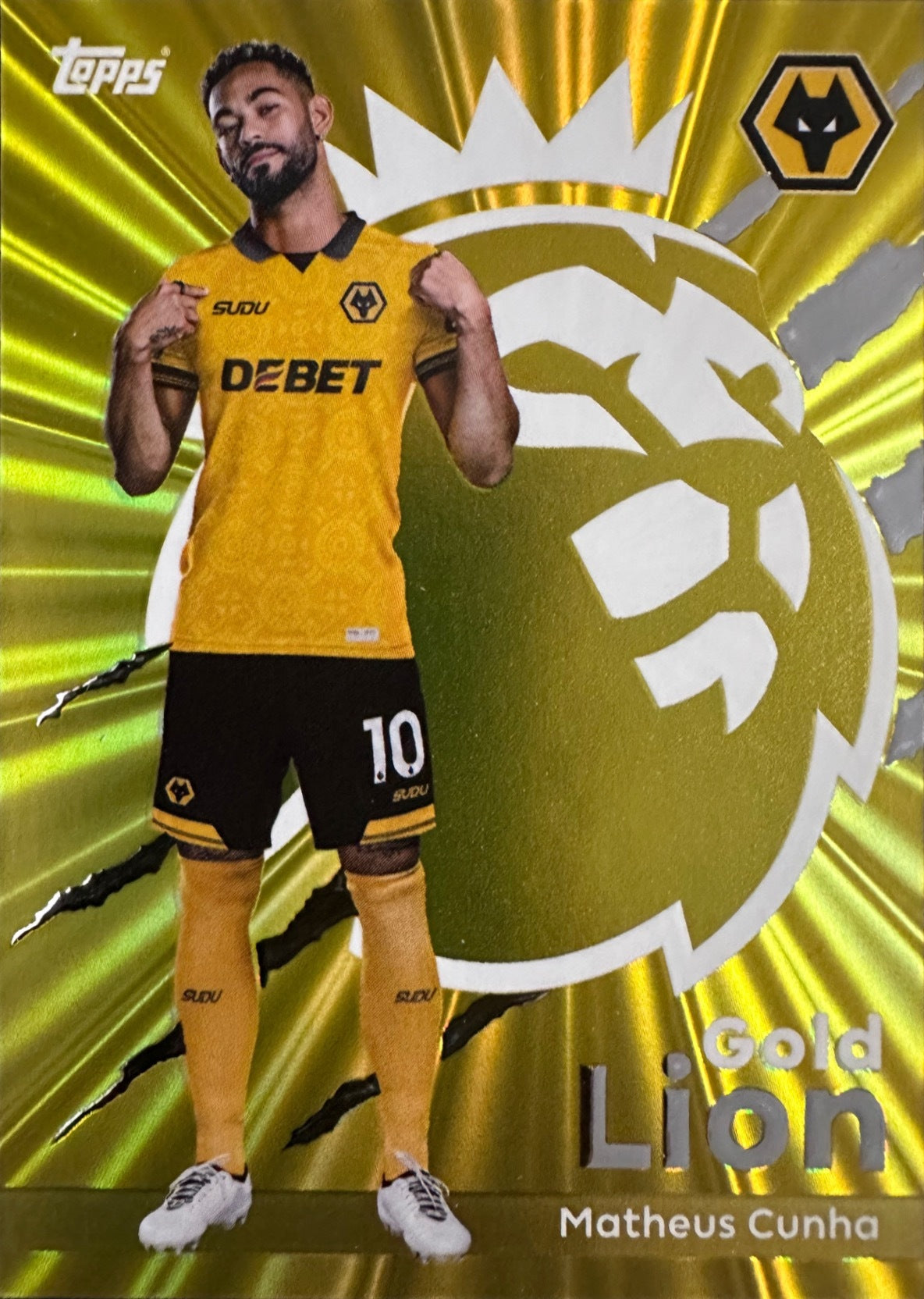 Topps Premier League 2025/26 2026 Scegli Card CK GL LE PP Chrome Gold Limited Pull