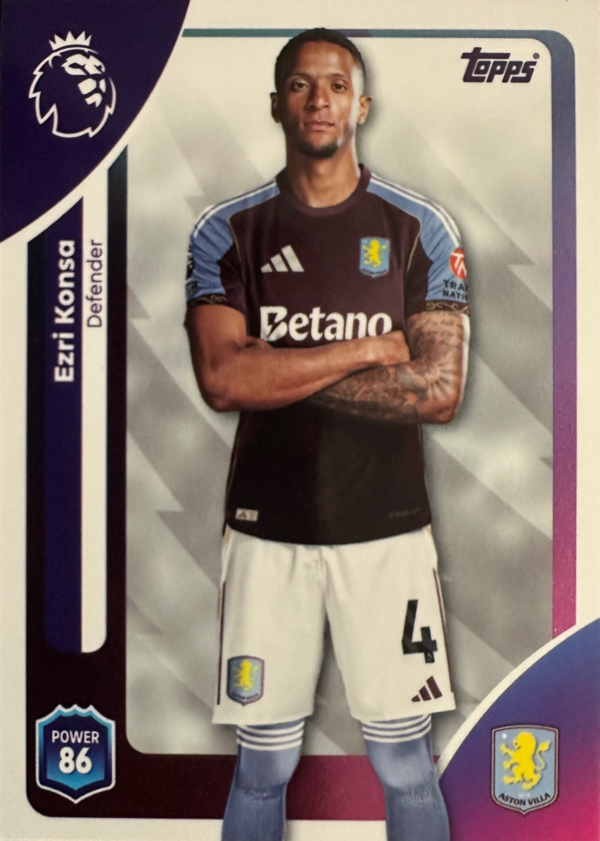 Topps Premier League 2025/26 2026 Scegli Card #1-100 Base Card Team Badge