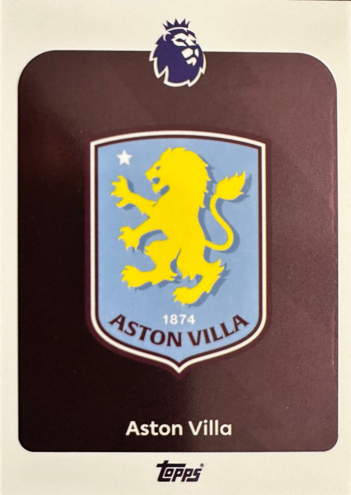 Topps Premier League 2025/26 2026 Scegli Card #1-100 Base Card Team Badge