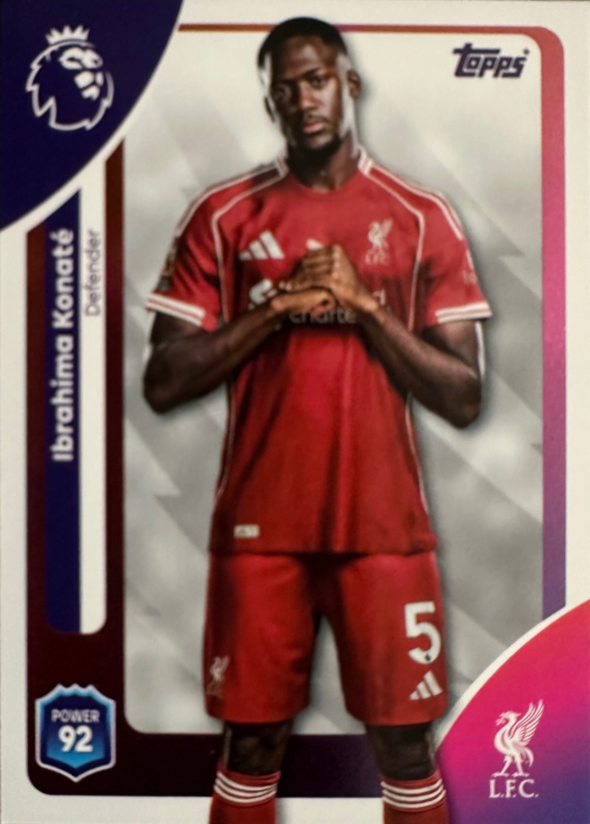 Topps Premier League 2025/26 2026 Scegli Card #101-200 Base Card Team Badge