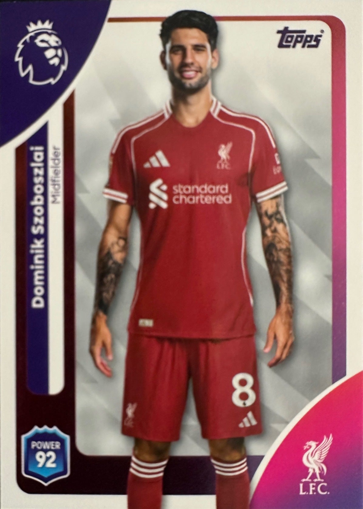 Topps Premier League 2025/26 2026 Scegli Card #101-200 Base Card Team Badge