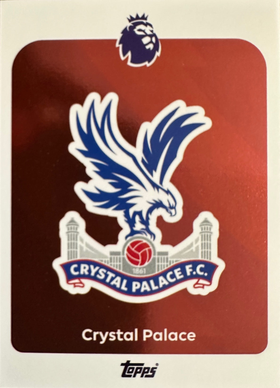 Topps Premier League 2025/26 2026 Scegli Card #101-200 Base Card Team Badge