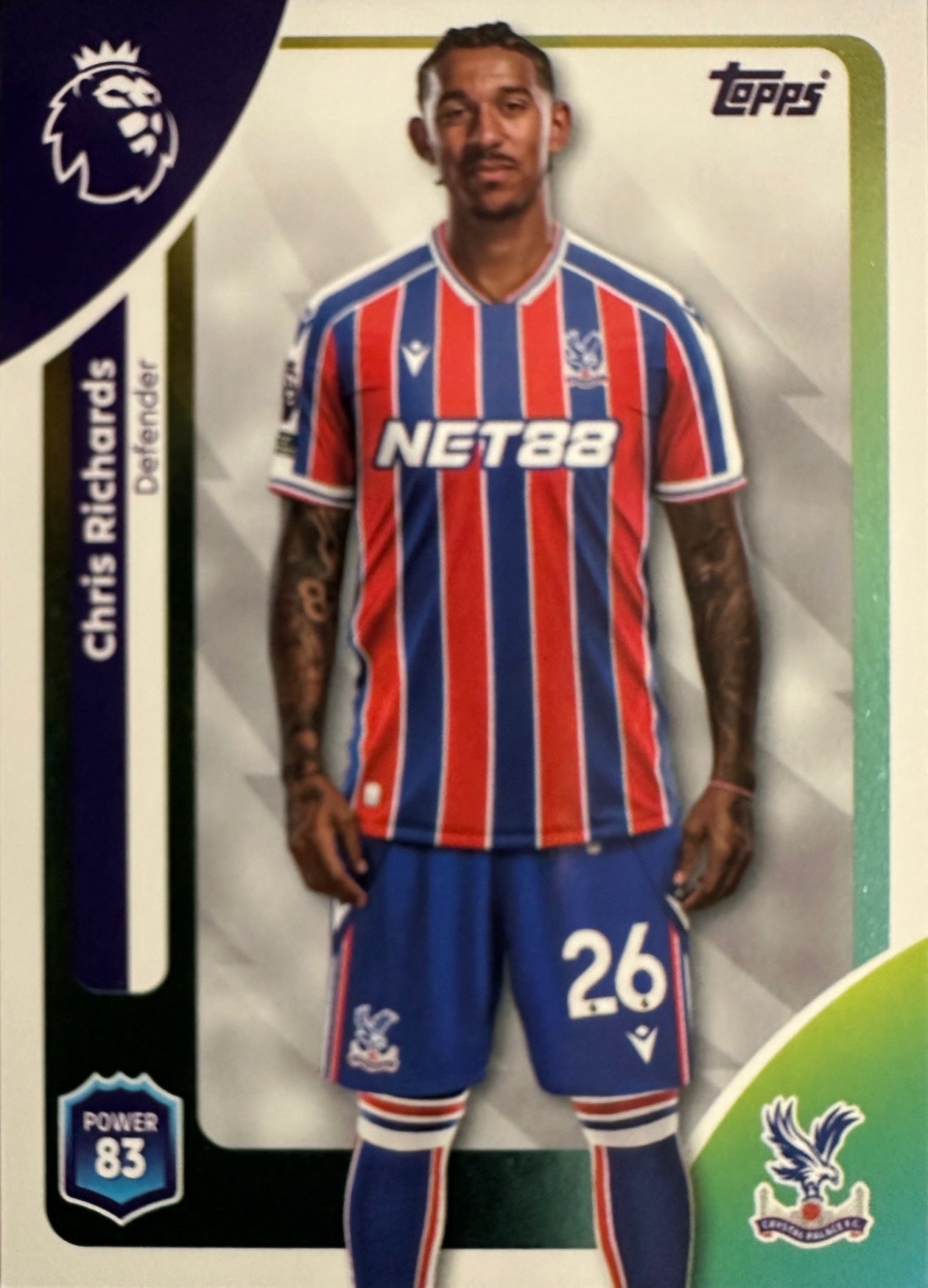 Topps Premier League 2025/26 2026 Scegli Card #101-200 Base Card Team Badge