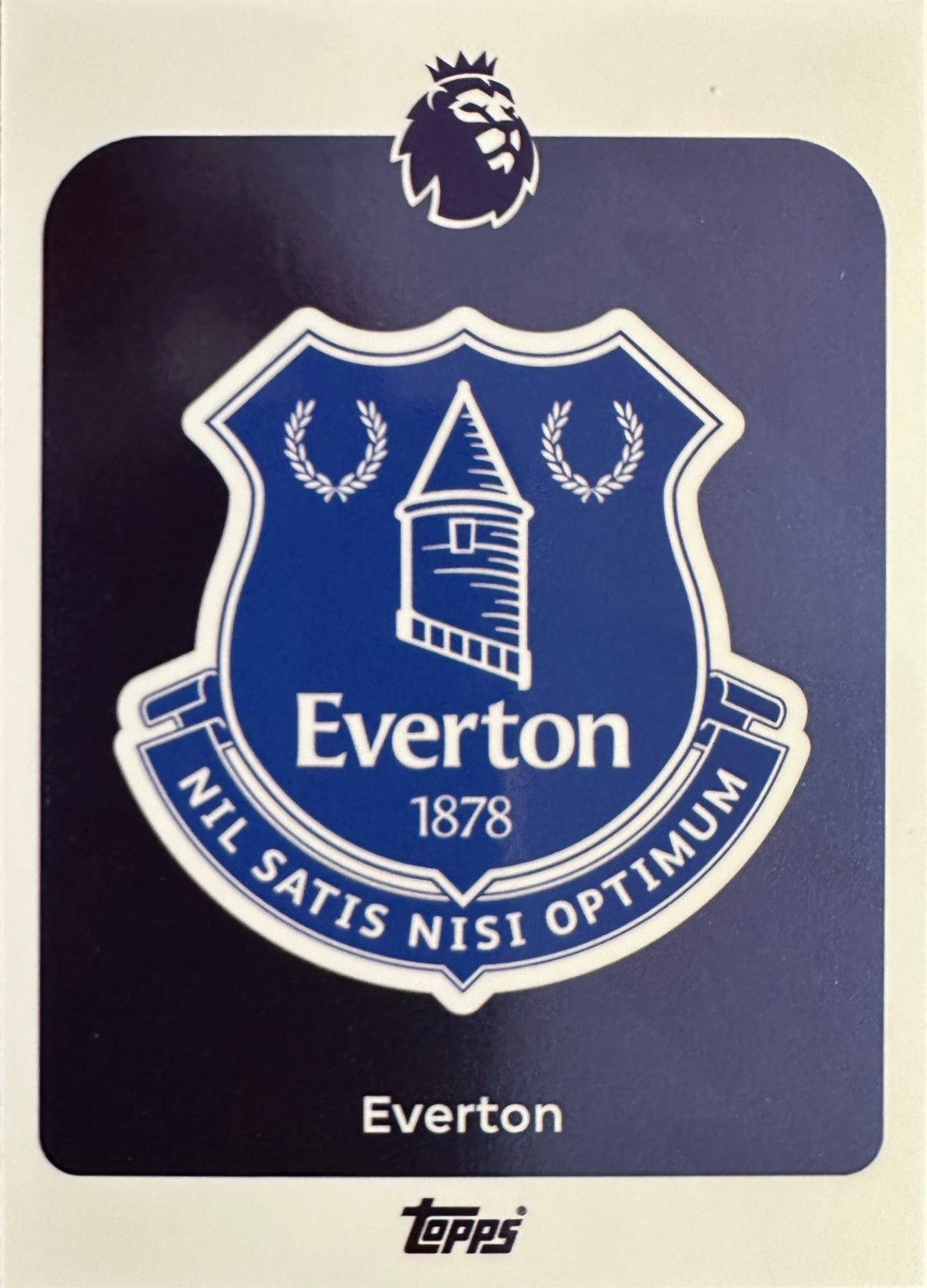 Topps Premier League 2025/26 2026 Scegli Card #101-200 Base Card Team Badge