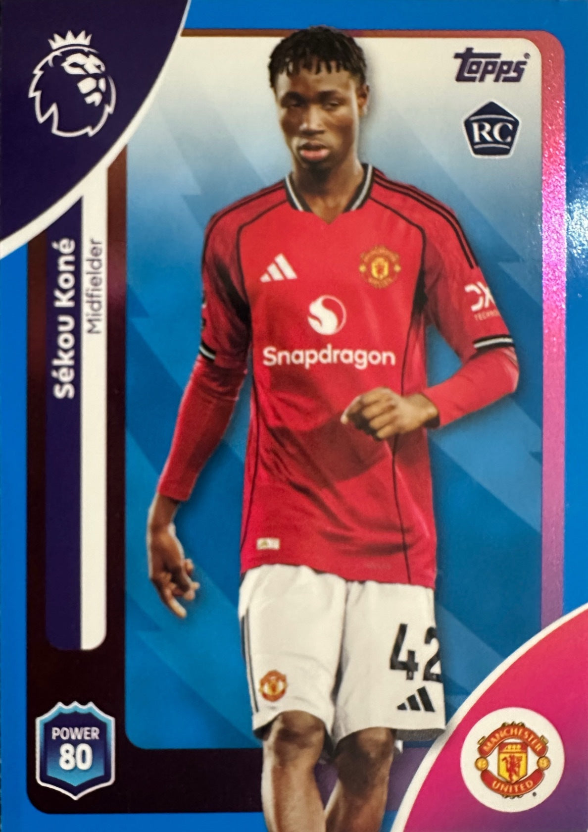 Topps Premier League 2025/26 2026 Scegli Card #1-225 Blue Parallel