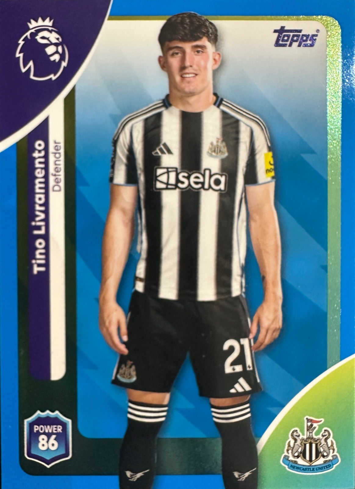 Topps Premier League 2025/26 2026 Scegli Card #1-225 Blue Parallel