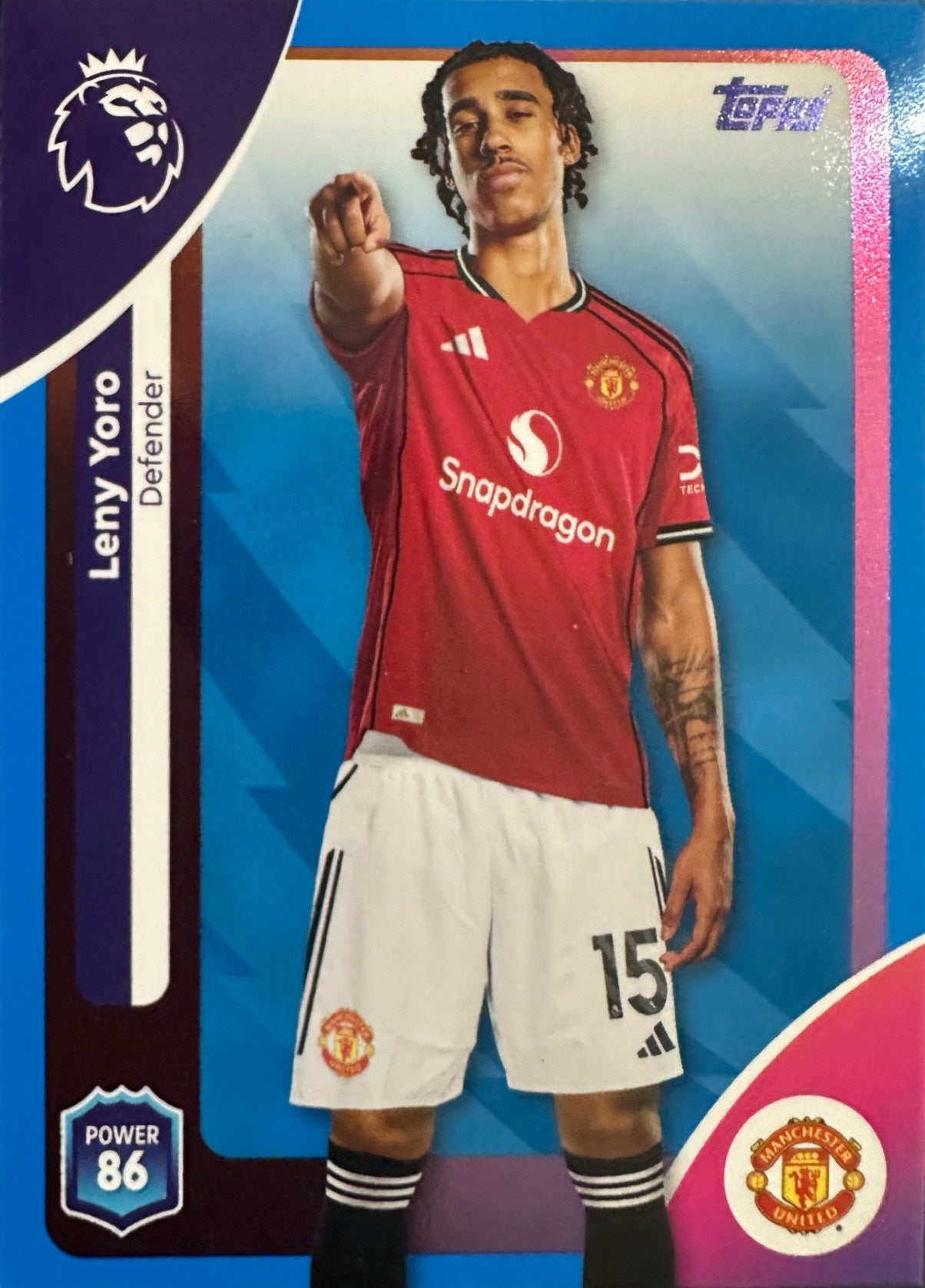 Topps Premier League 2025/26 2026 Scegli Card #1-225 Blue Parallel