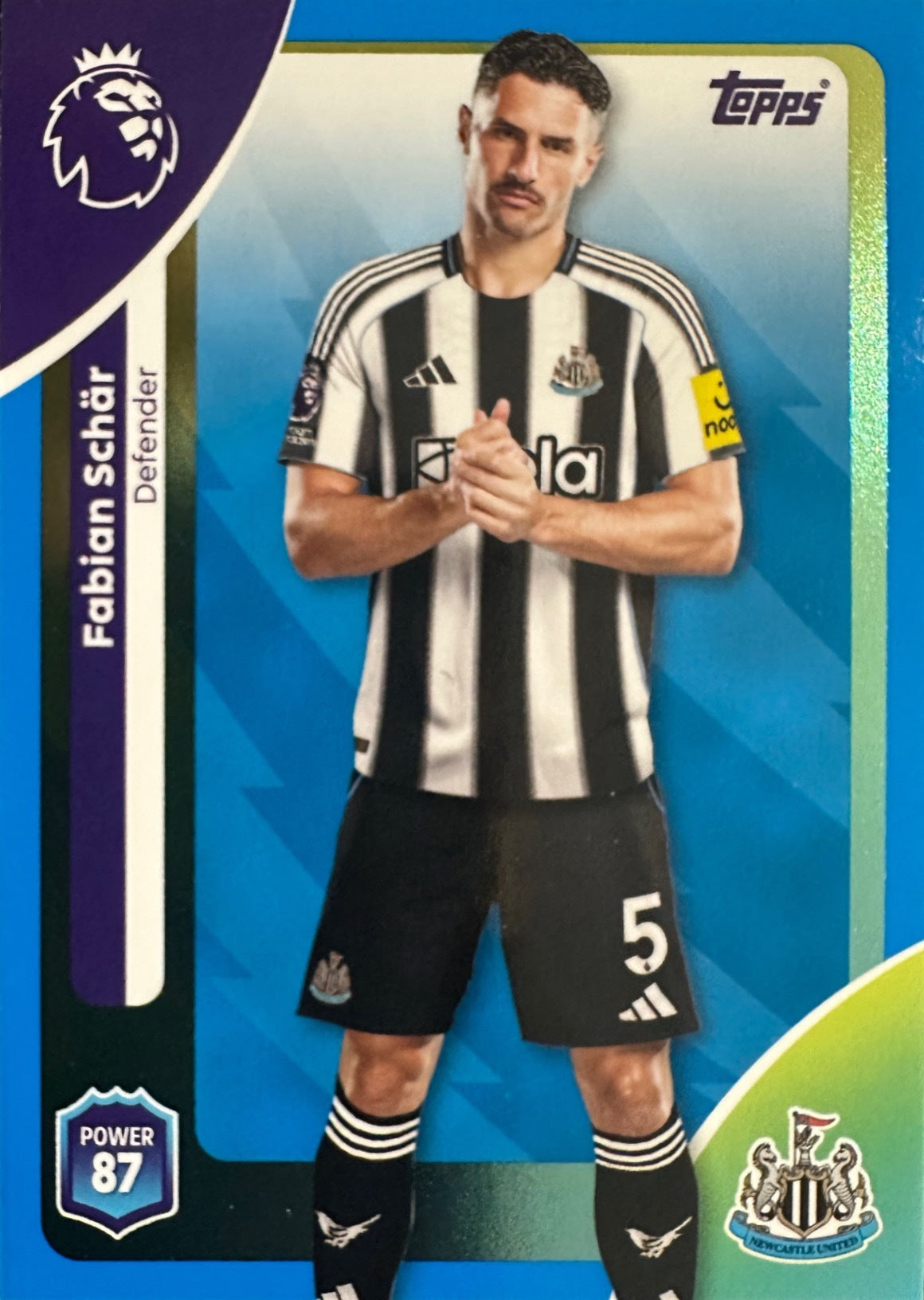 Topps Premier League 2025/26 2026 Scegli Card #1-225 Blue Parallel