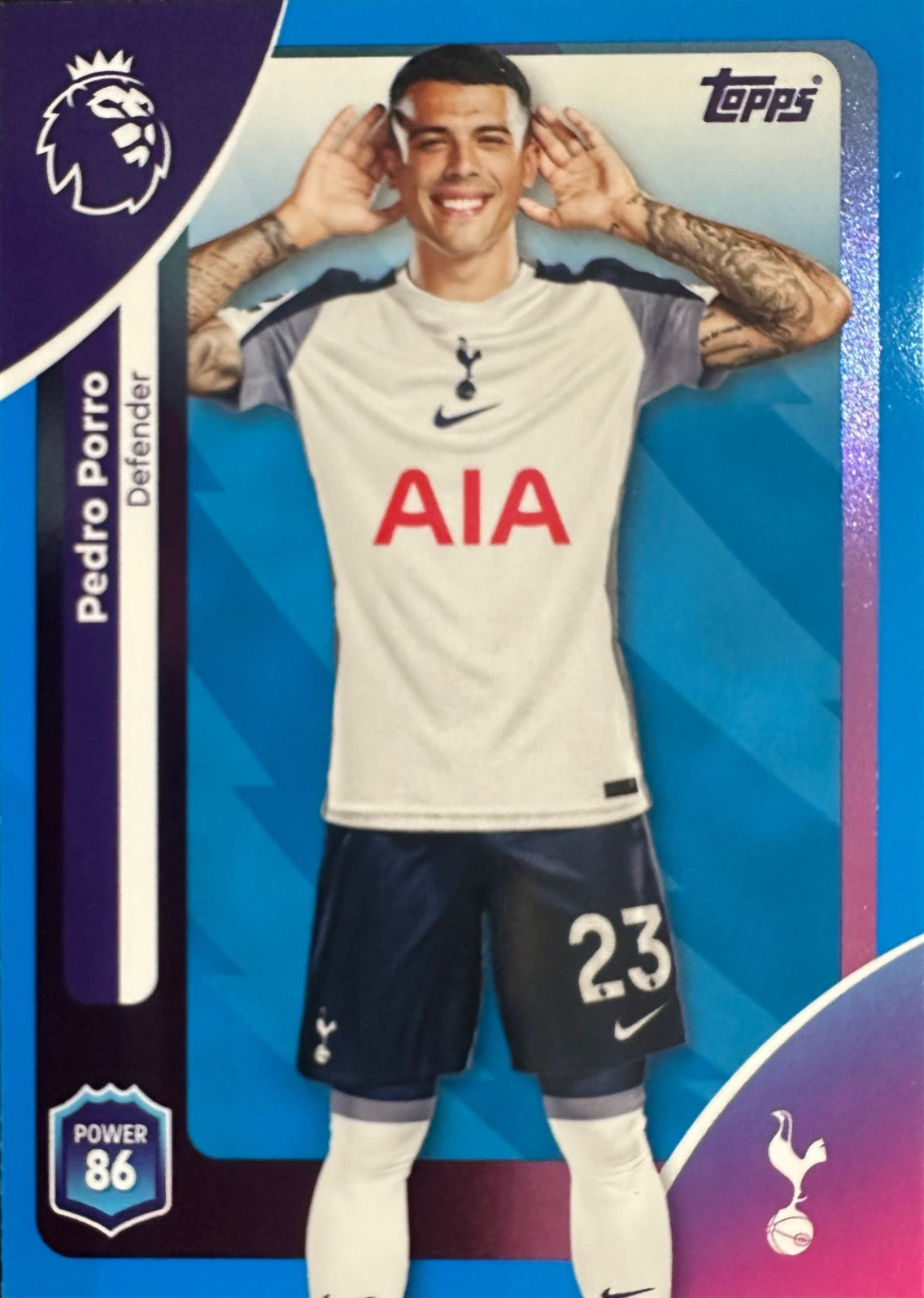 Topps Premier League 2025/26 2026 Scegli Card #226-360 Blue Parallel