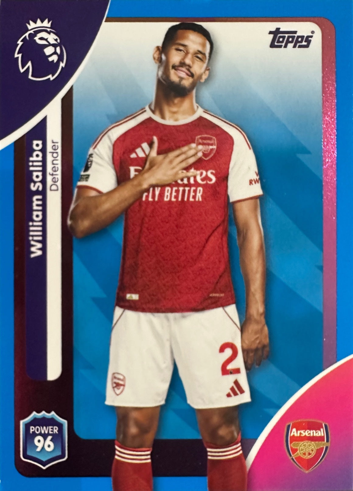 Topps Premier League 2025/26 2026 Scegli Card #1-225 Blue Parallel