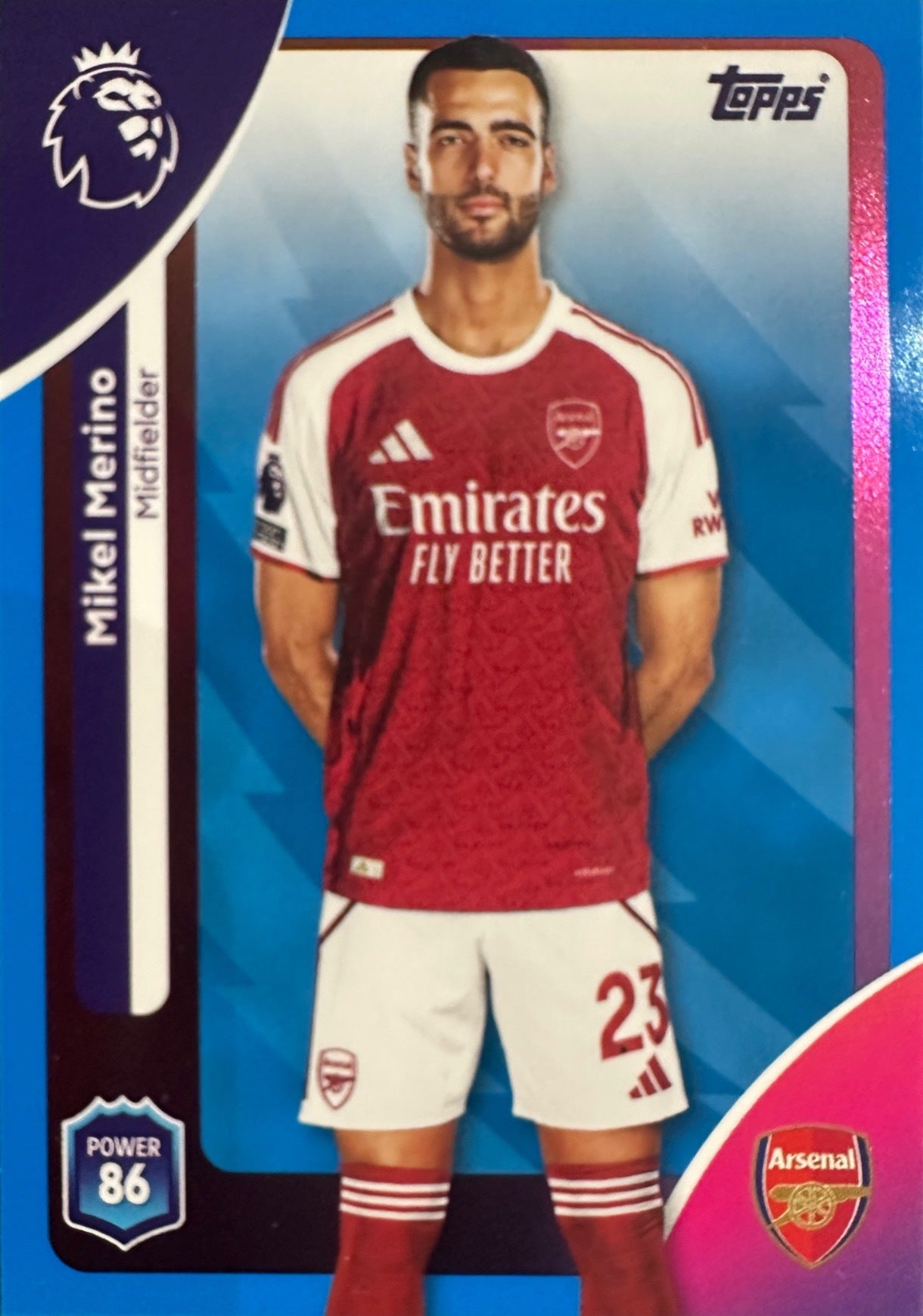Topps Premier League 2025/26 2026 Scegli Card #1-225 Blue Parallel