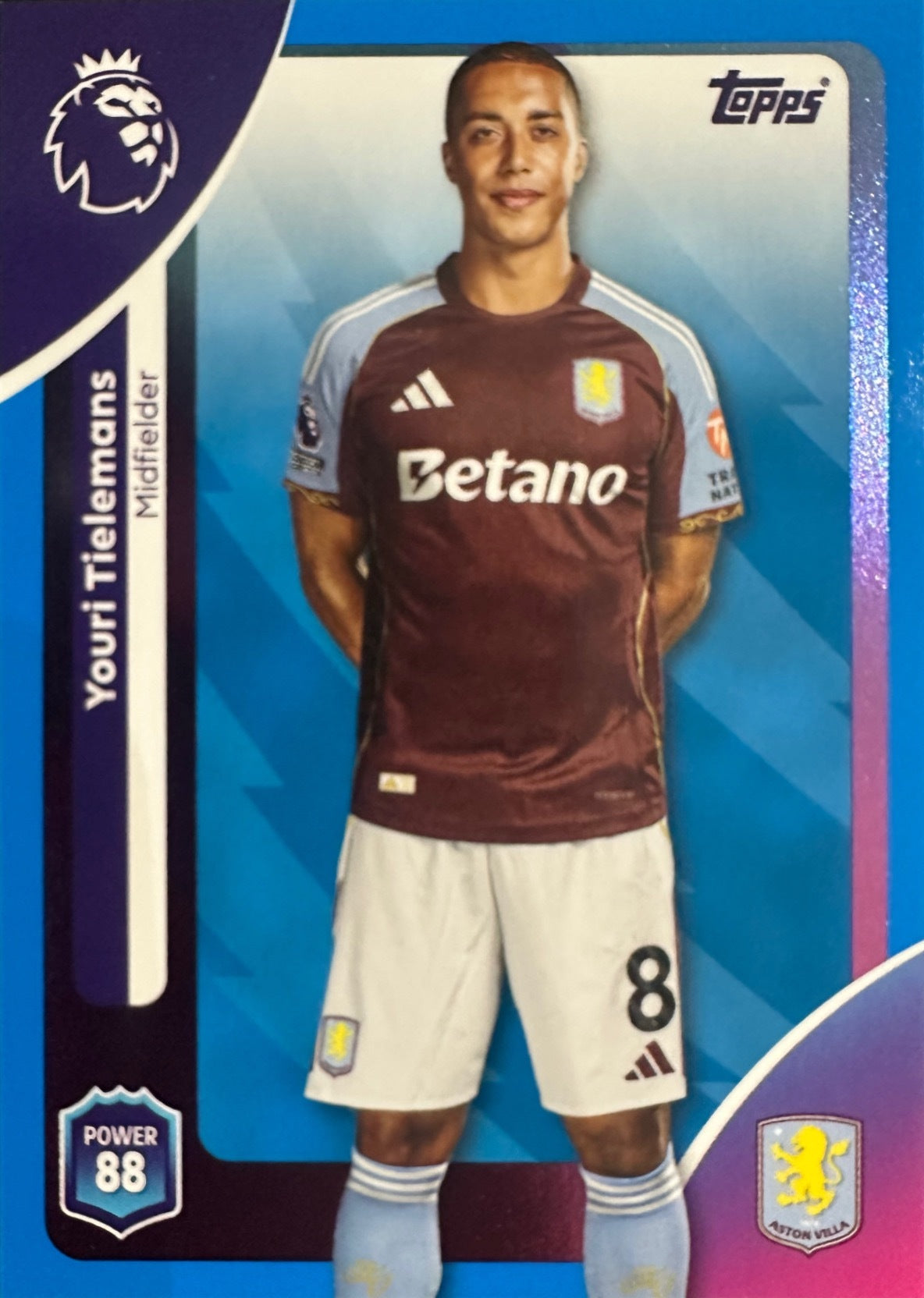 Topps Premier League 2025/26 2026 Scegli Card #1-225 Blue Parallel