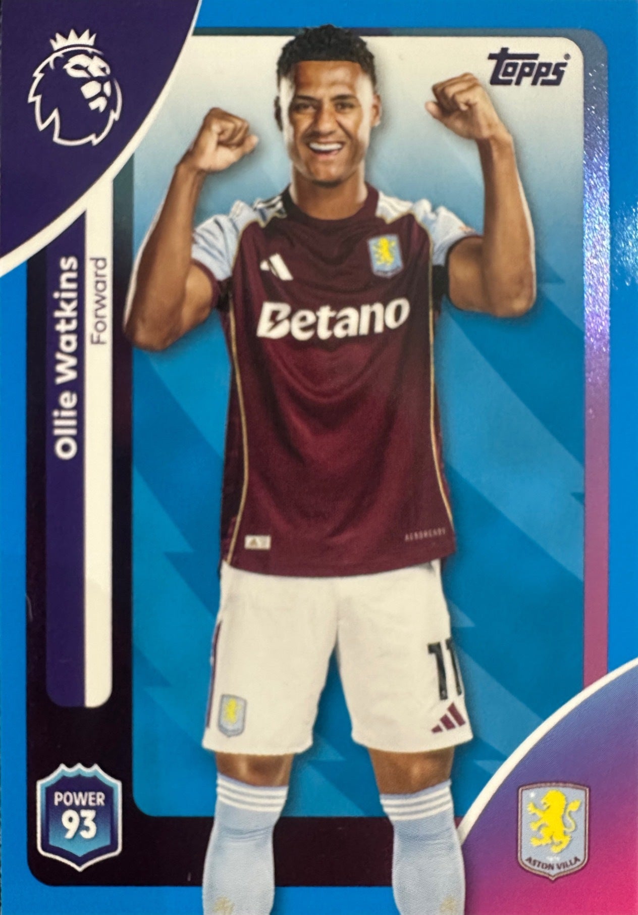 Topps Premier League 2025/26 2026 Scegli Card #1-225 Blue Parallel