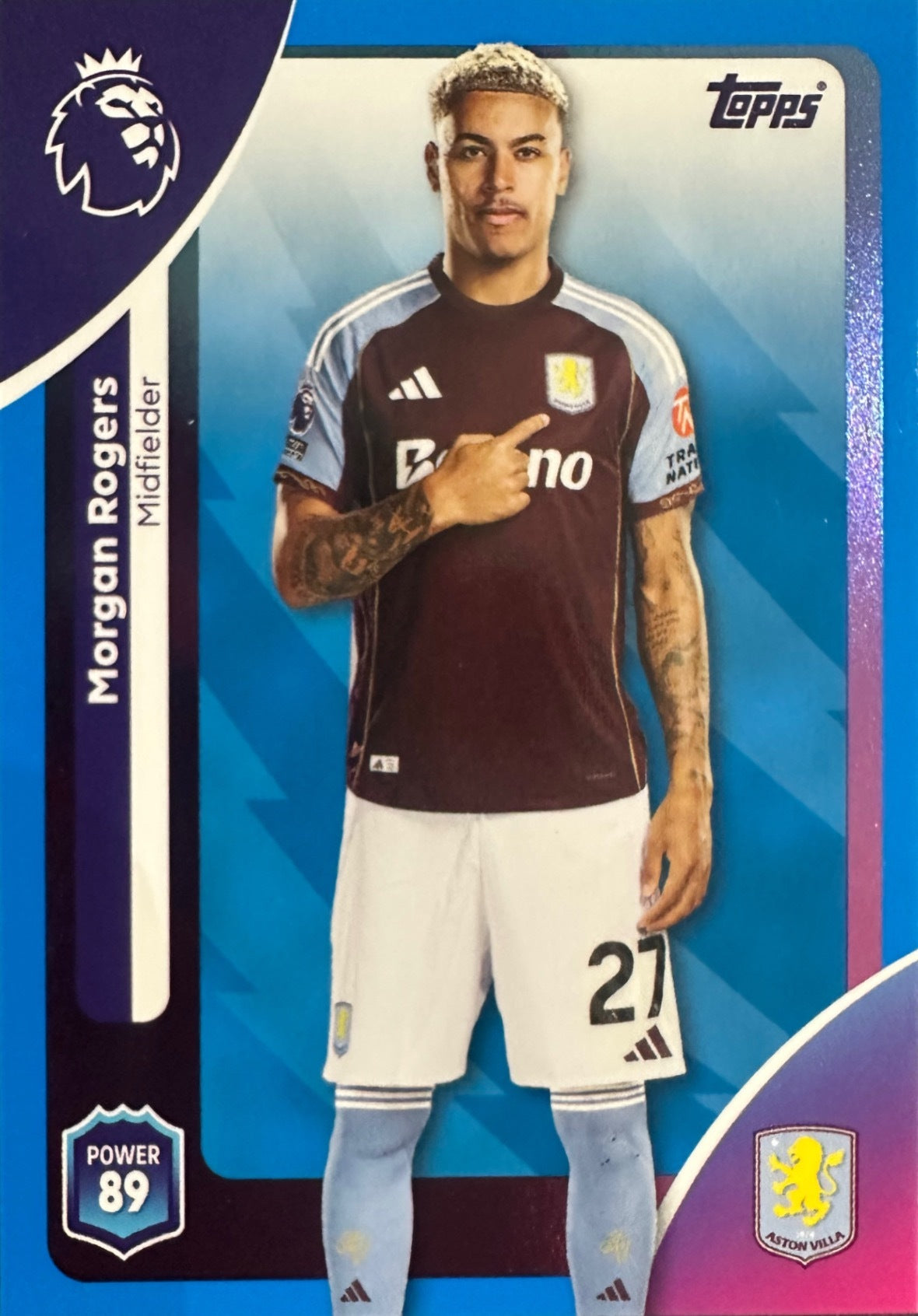 Topps Premier League 2025/26 2026 Scegli Card #1-225 Blue Parallel