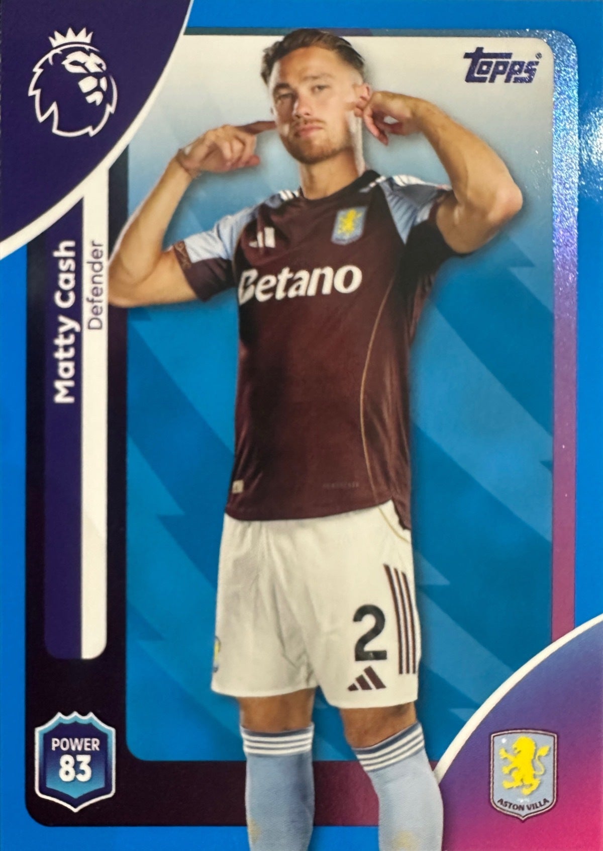 Topps Premier League 2025/26 2026 Scegli Card #1-225 Blue Parallel