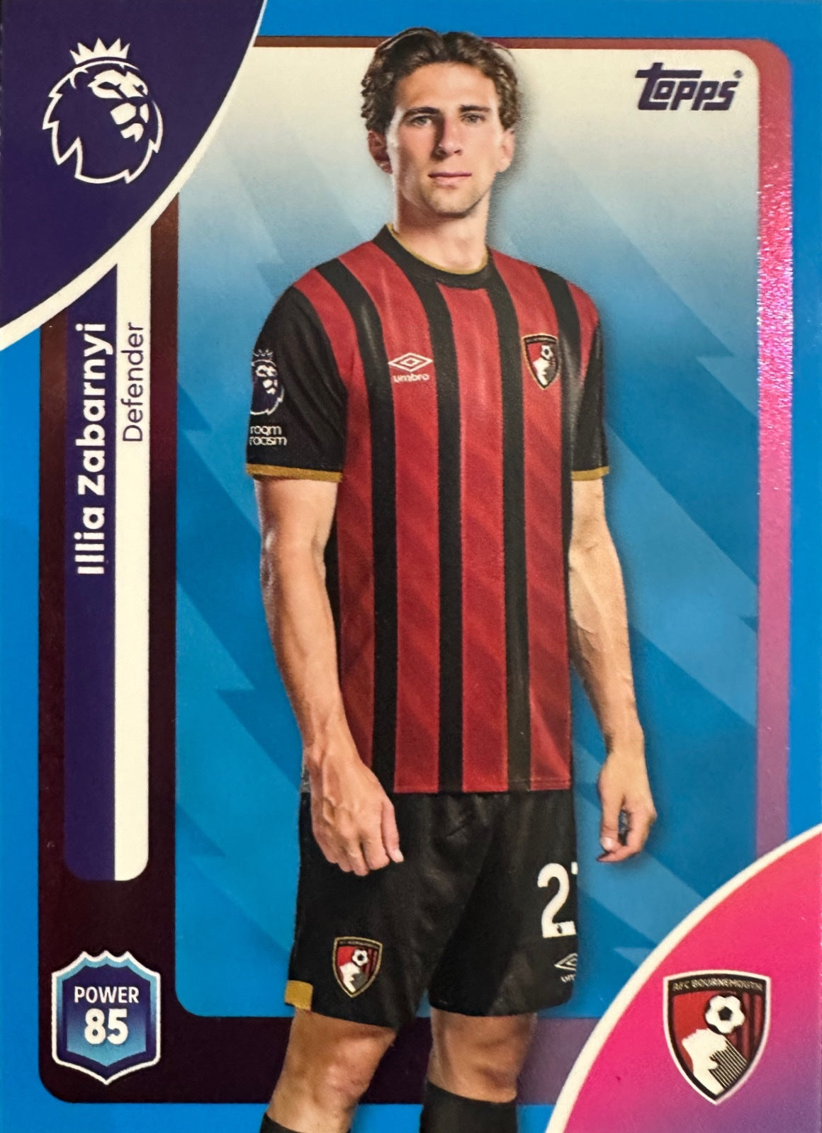 Topps Premier League 2025/26 2026 Scegli Card #1-225 Blue Parallel