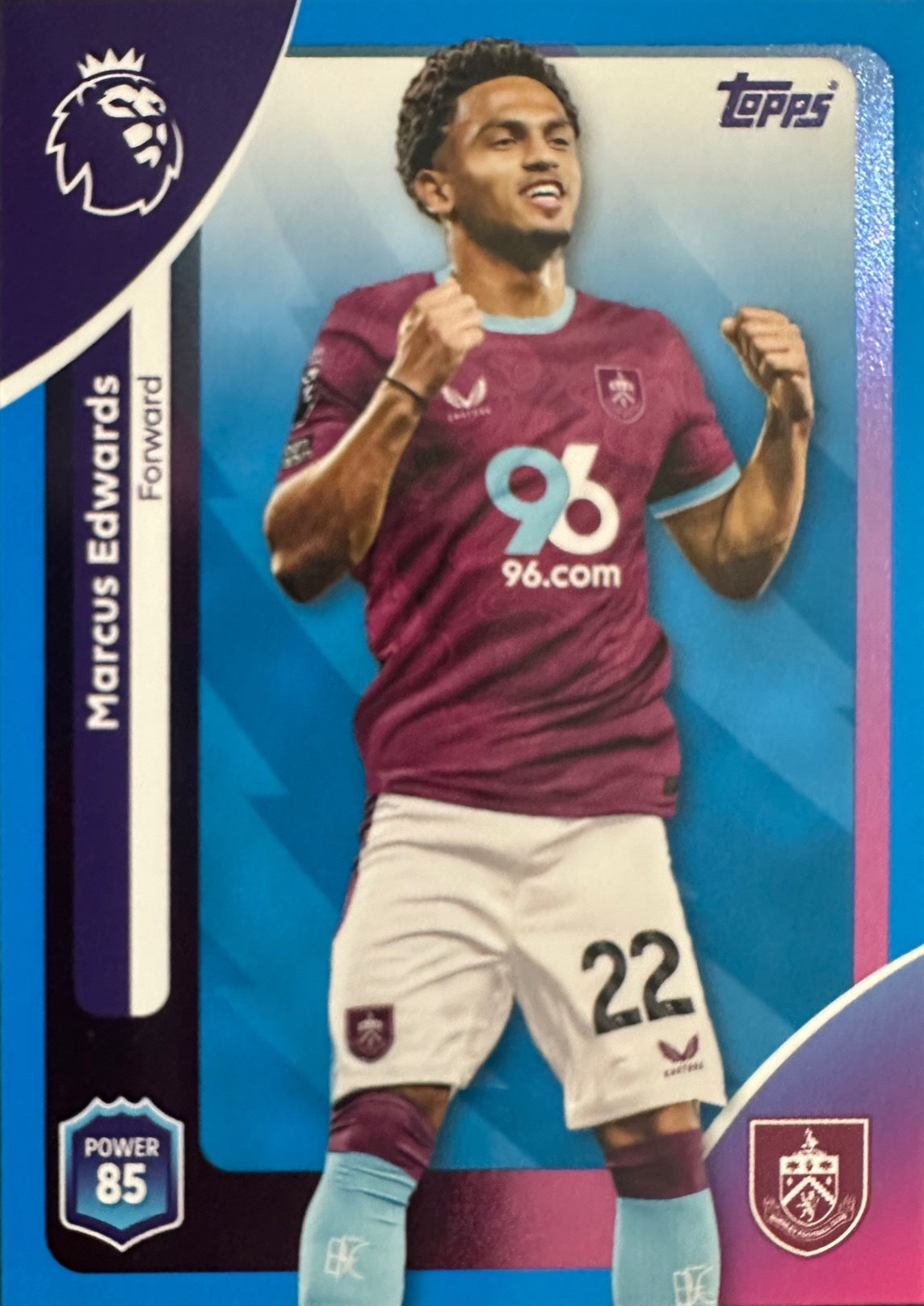 Topps Premier League 2025/26 2026 Scegli Card #226-360 Blue Parallel