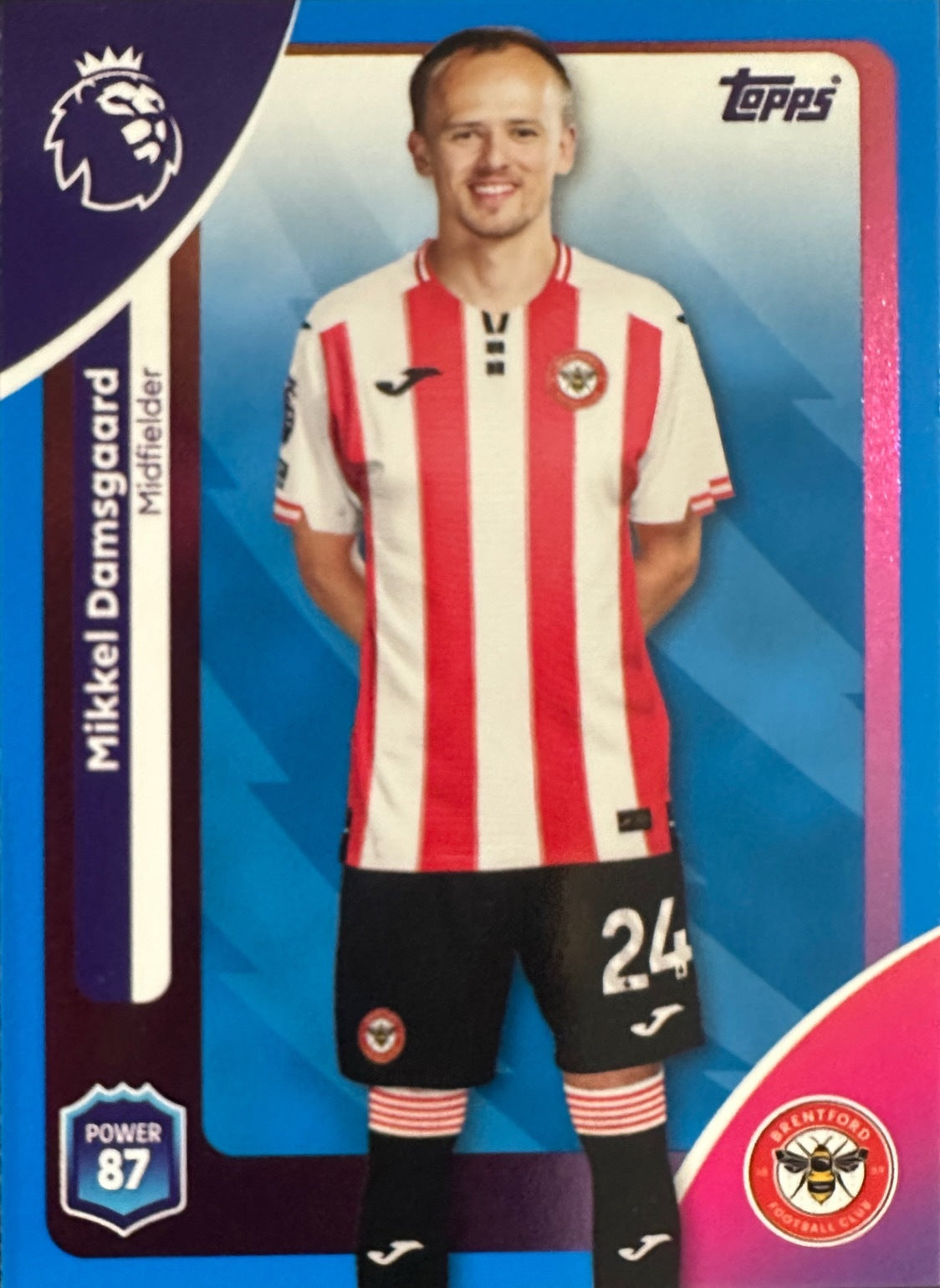 Topps Premier League 2025/26 2026 Scegli Card #1-225 Blue Parallel