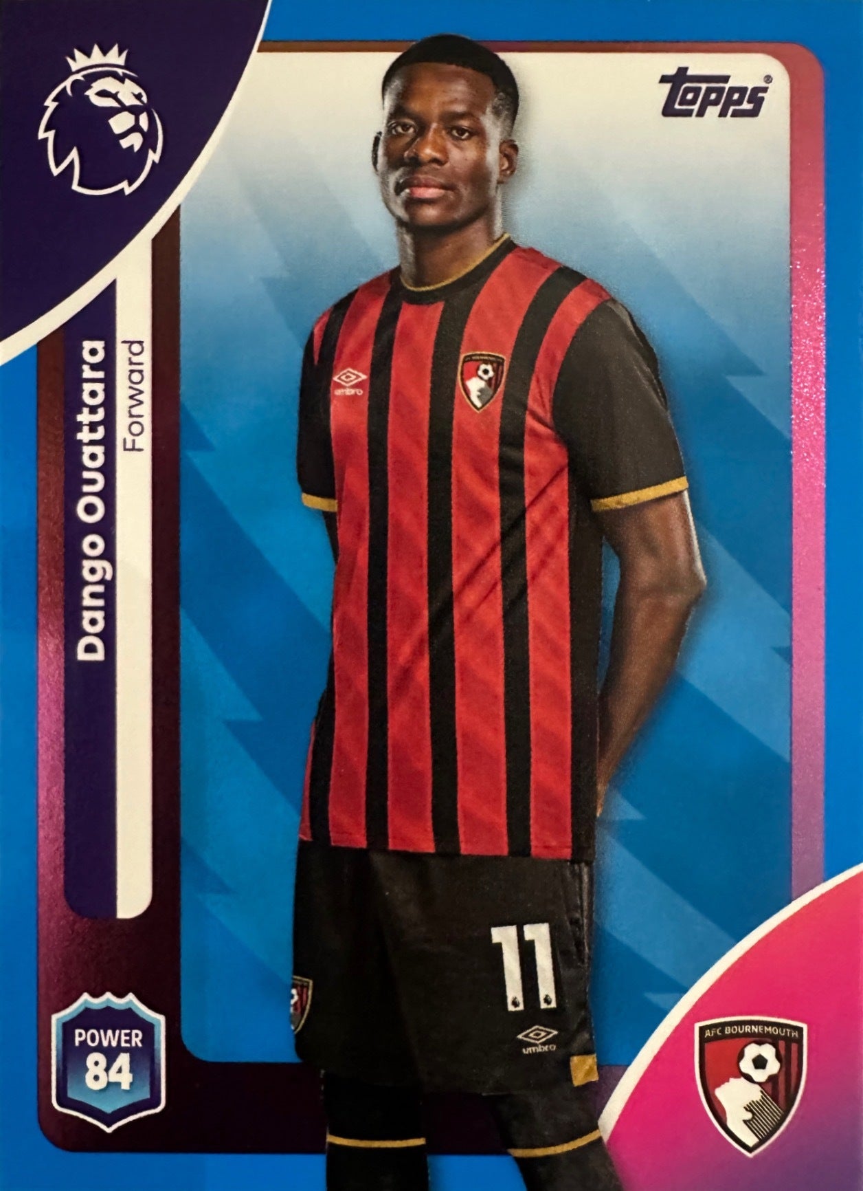Topps Premier League 2025/26 2026 Scegli Card #1-225 Blue Parallel
