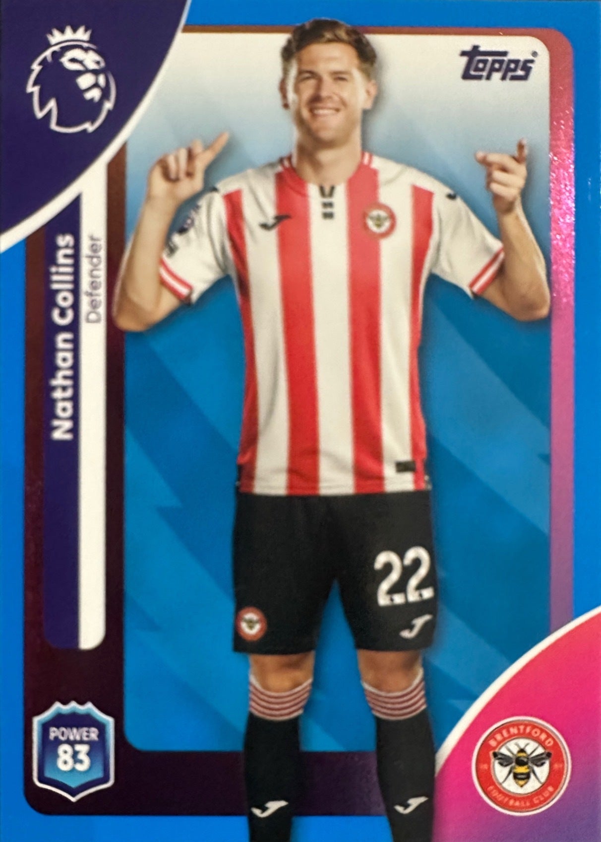 Topps Premier League 2025/26 2026 Scegli Card #1-225 Blue Parallel