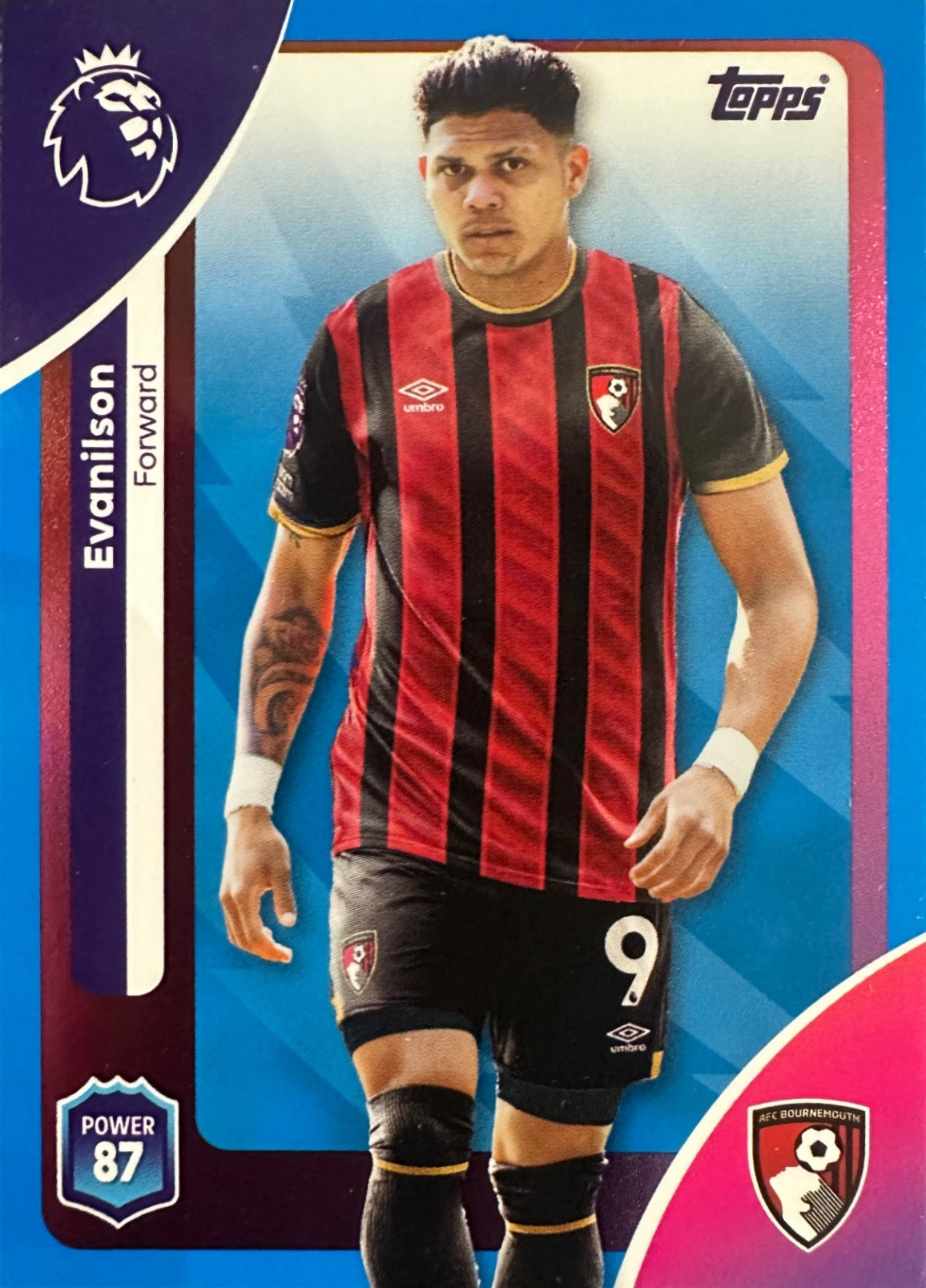 Topps Premier League 2025/26 2026 Scegli Card #1-225 Blue Parallel