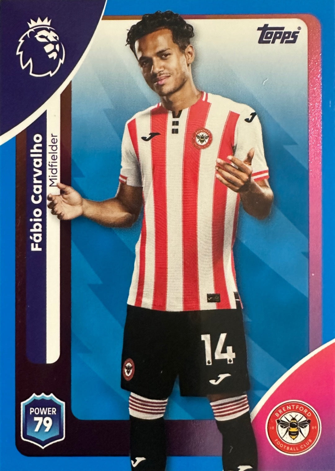 Topps Premier League 2025/26 2026 Scegli Card #1-225 Blue Parallel