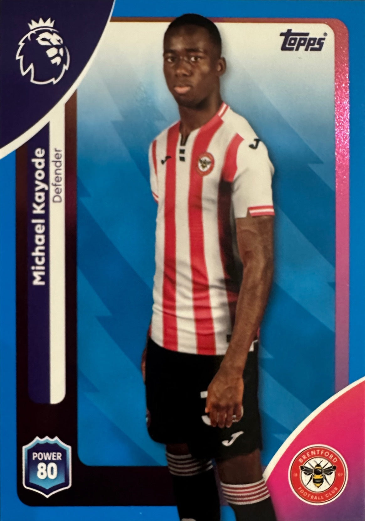 Topps Premier League 2025/26 2026 Scegli Card #1-225 Blue Parallel