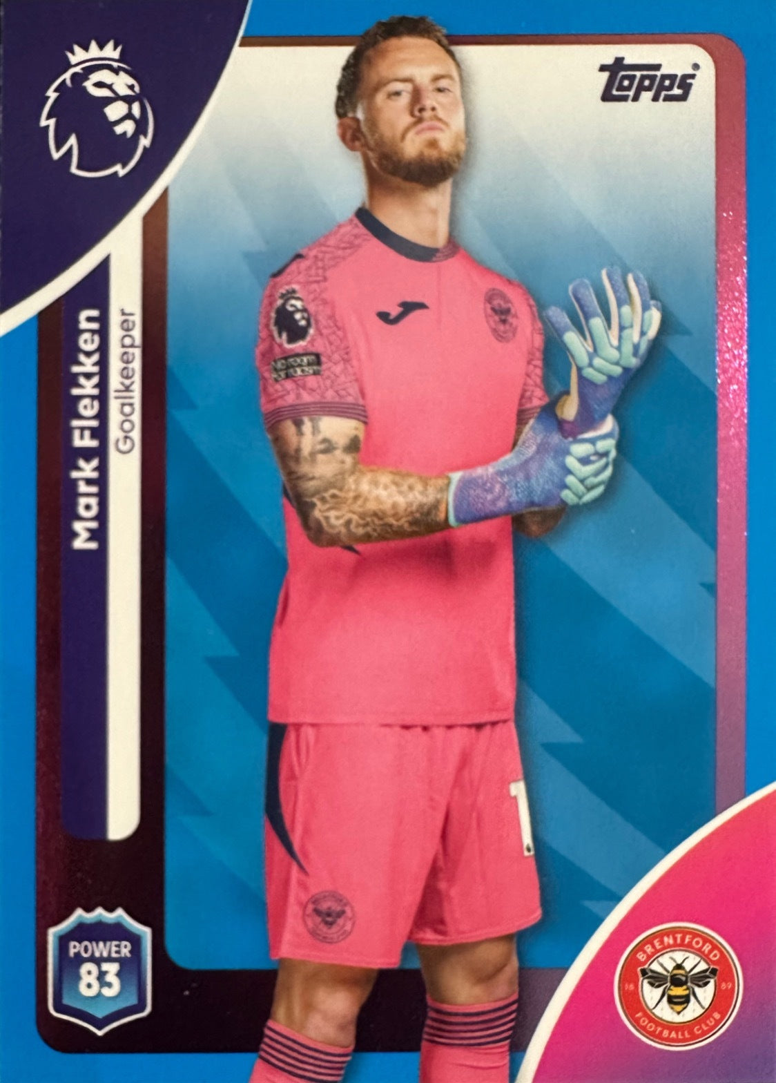 Topps Premier League 2025/26 2026 Scegli Card #1-225 Blue Parallel