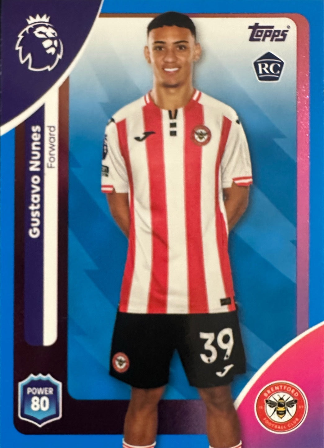 Topps Premier League 2025/26 2026 Scegli Card #1-225 Blue Parallel