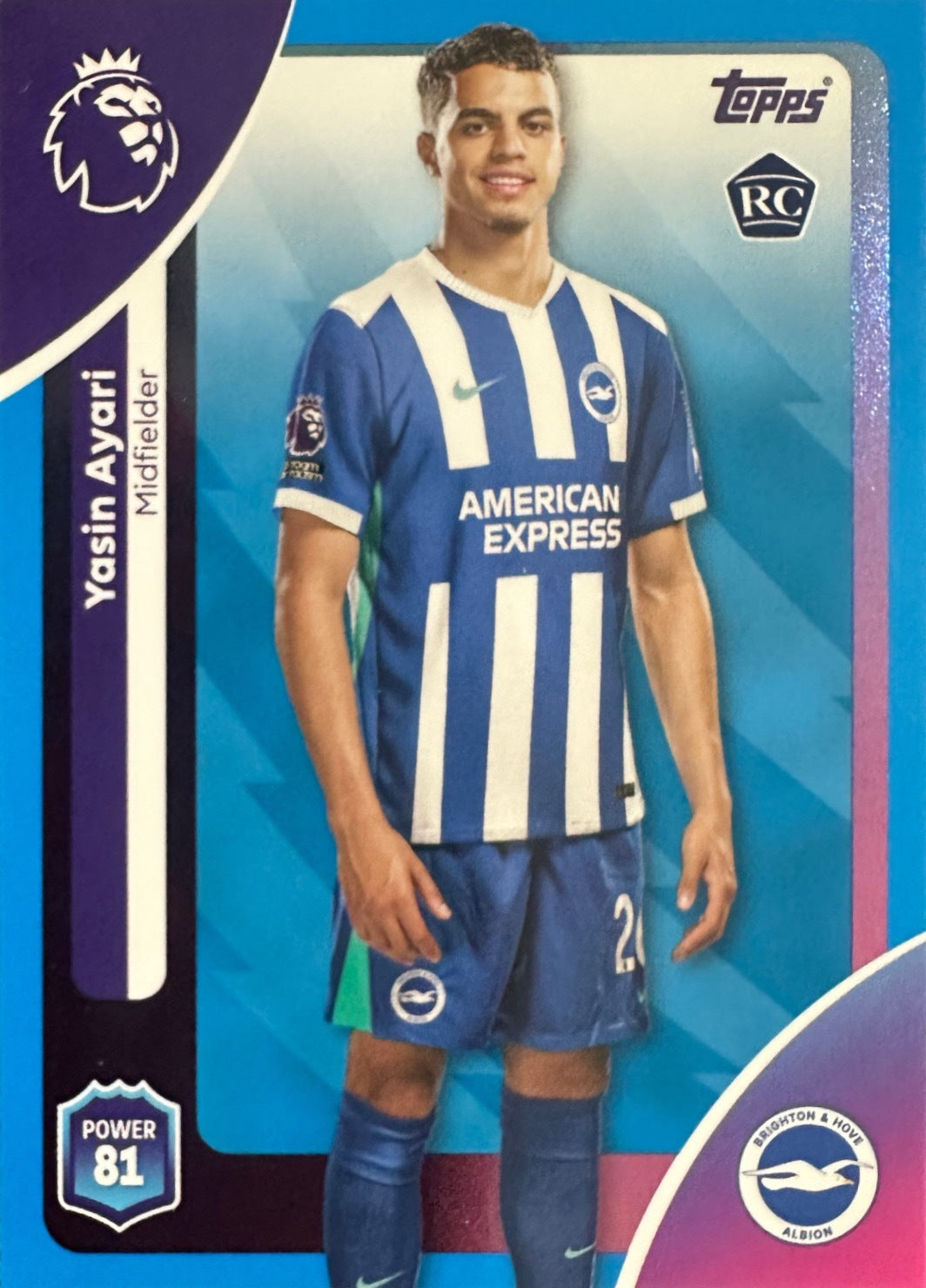 Topps Premier League 2025/26 2026 Scegli Card #1-225 Blue Parallel
