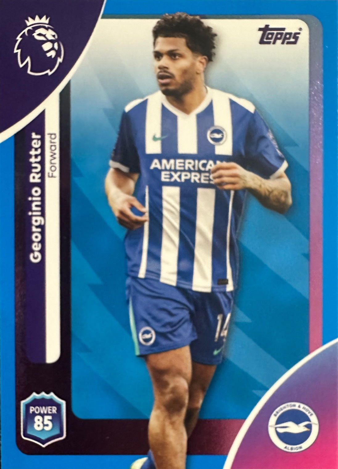 Topps Premier League 2025/26 2026 Scegli Card #1-225 Blue Parallel