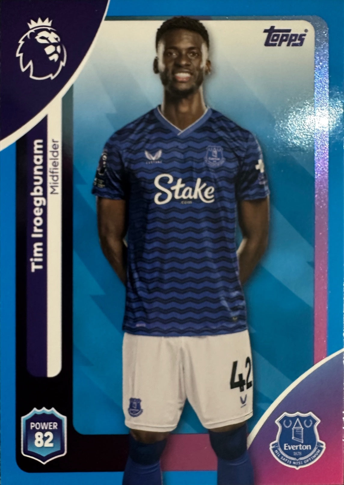 Topps Premier League 2025/26 2026 Scegli Card #1-225 Blue Parallel
